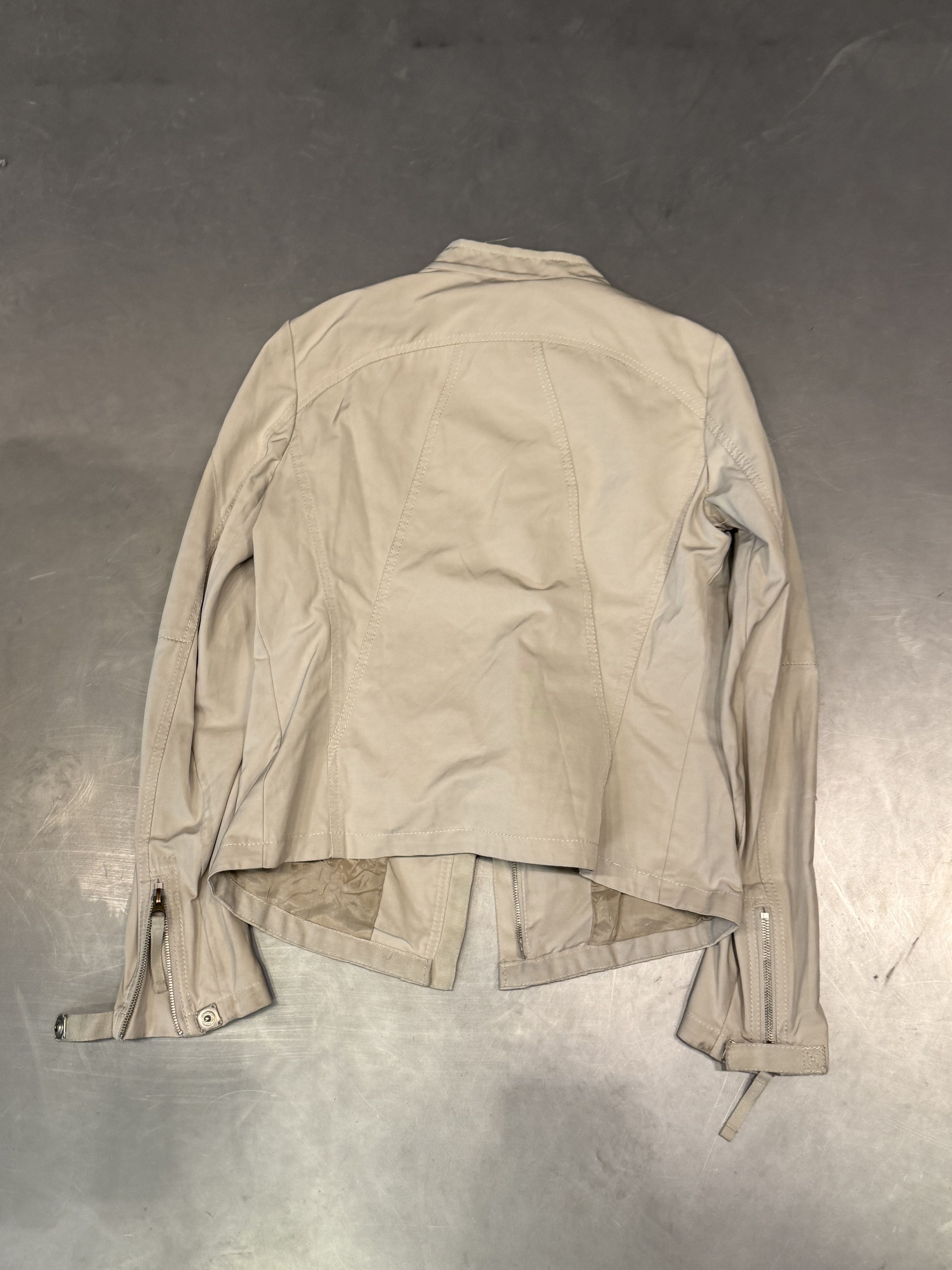 Marithe + Francois Girbaud Y2K MFG double zip technical asymmetric fencing jacket Size S / US 4 / IT 40 - 2 Thumbnail