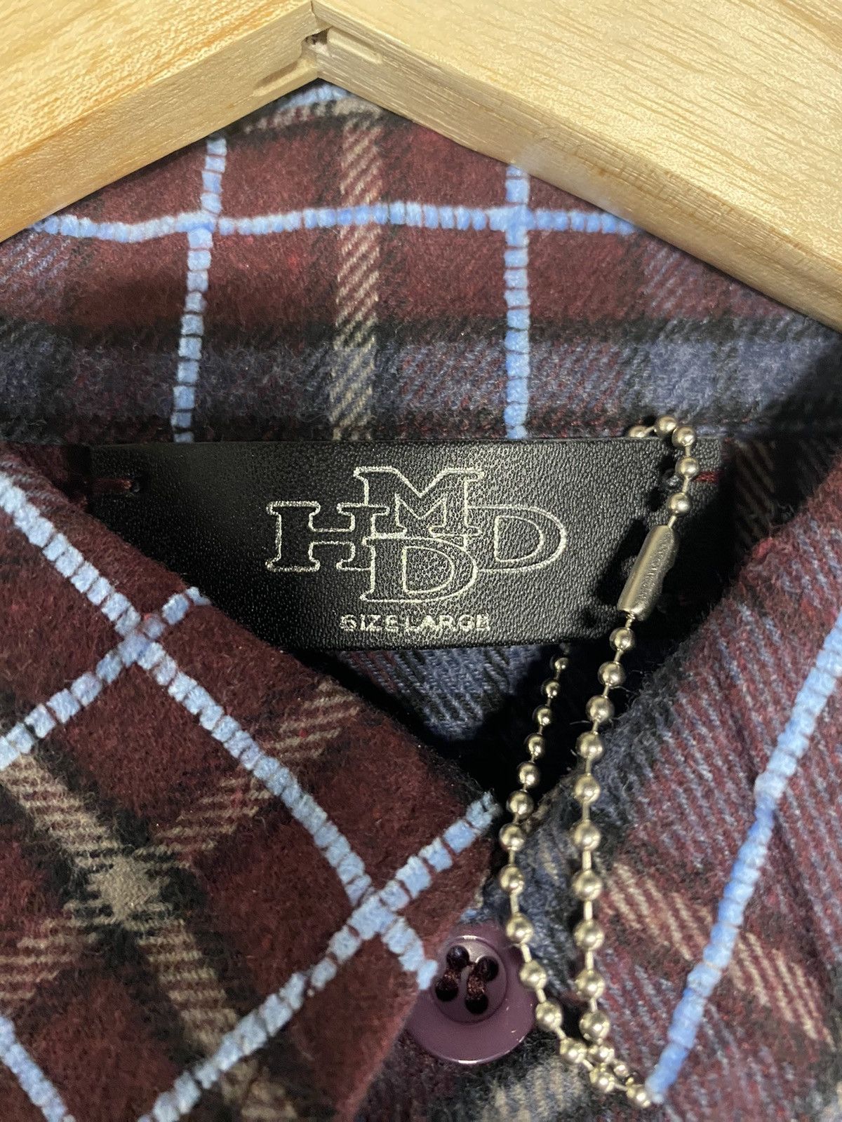HMDD 💀HMDD Billie Jean Flannel Sz L💀 Size US L / EU 52-54 / 3 - 3 Thumbnail
