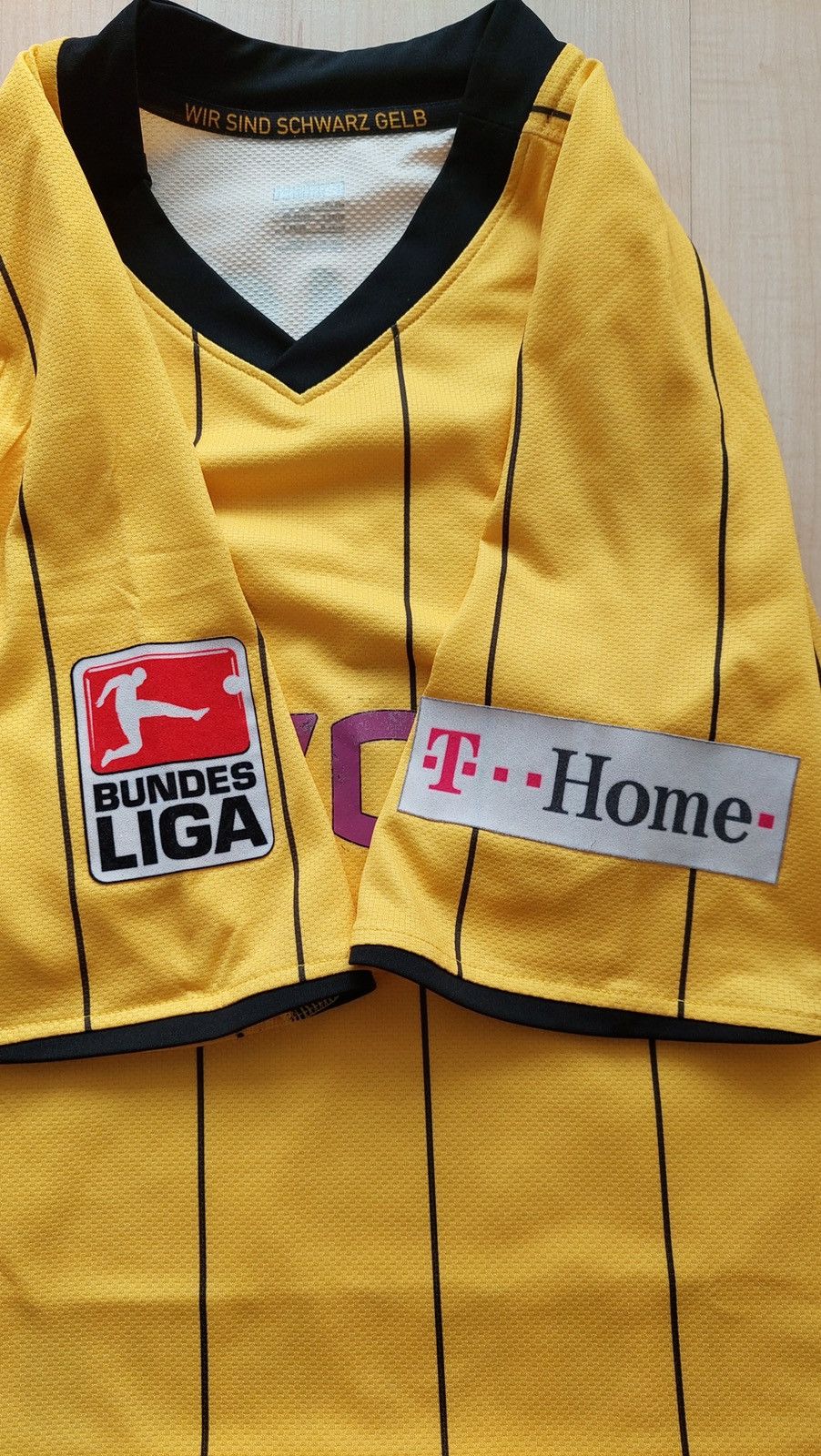 Nike × Vintage Soccer Jersey Nike Borussia Dortmund Patrick Owomoyela Size US S / EU 44-46 / 1 - 8 Thumbnail
