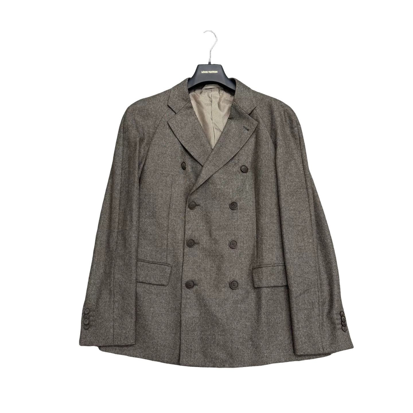 Giorgio Armani Giorgio Armani Wool Cashmere Double Breasted Blazer 40R Size 40R - 1 Thumbnail