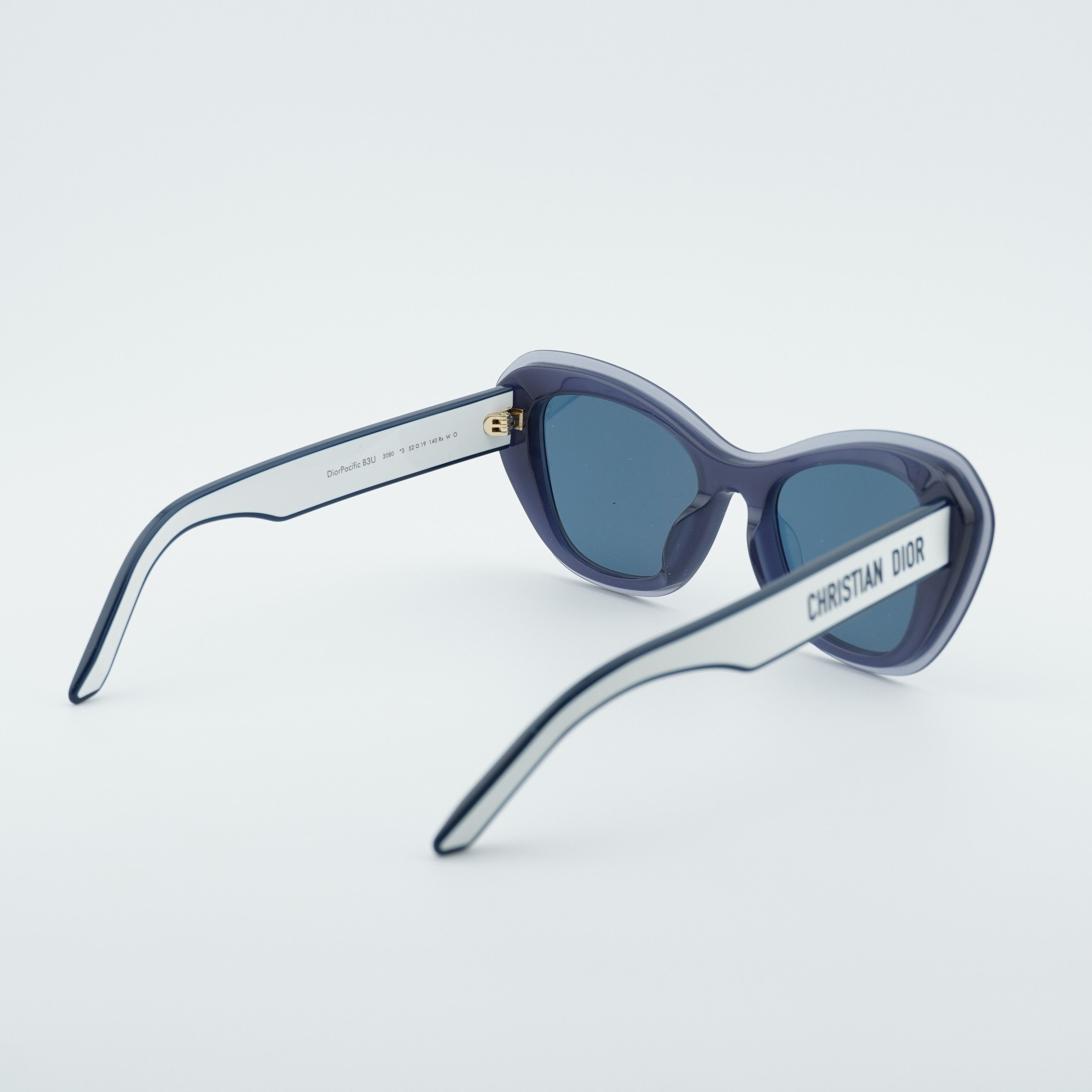 Dior Dior DIORPACIFIC B3U 30B0 Sunglasses Blue Shield Frame Size ONE SIZE - 3 Thumbnail