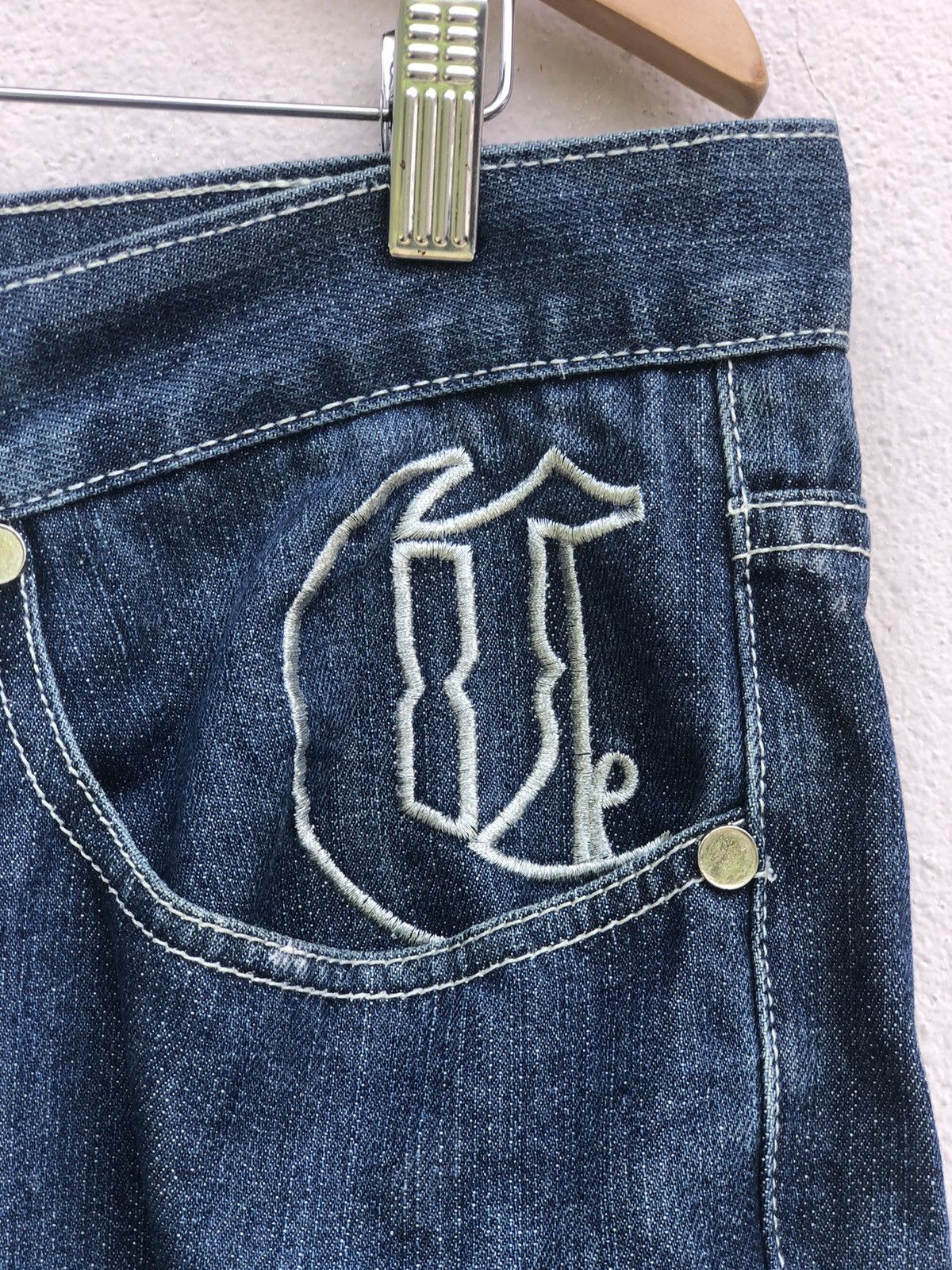 Coogi Coogi Baggy Jeans Embroidered Y2k Rapper Style Size US 36 / EU 52 - 14 Thumbnail