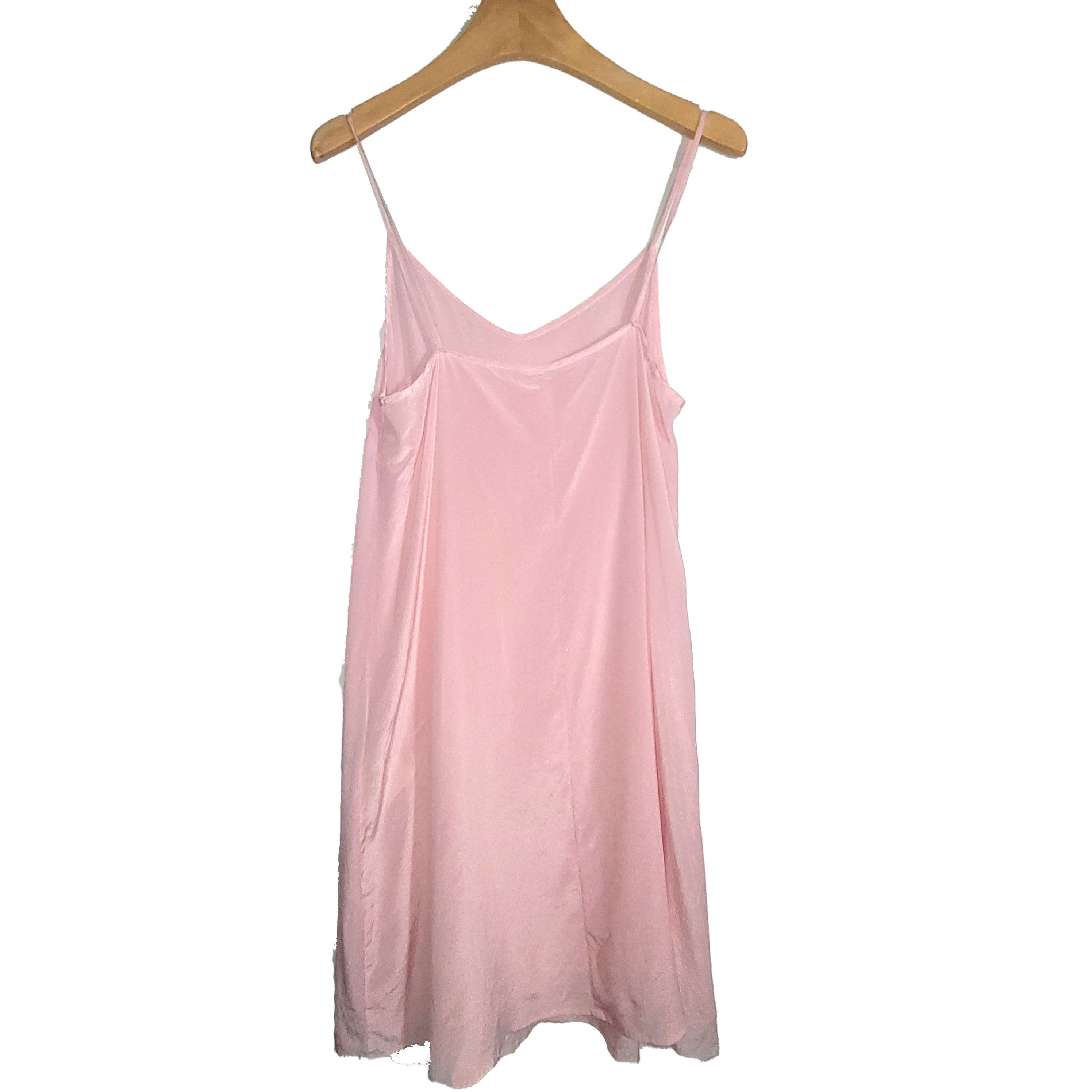 Other Women's Size XXS 100% Silk Spaghetti Strap Slip Dress SAH153 Size XXS / US 00 / IT 34 - 1 Thumbnail