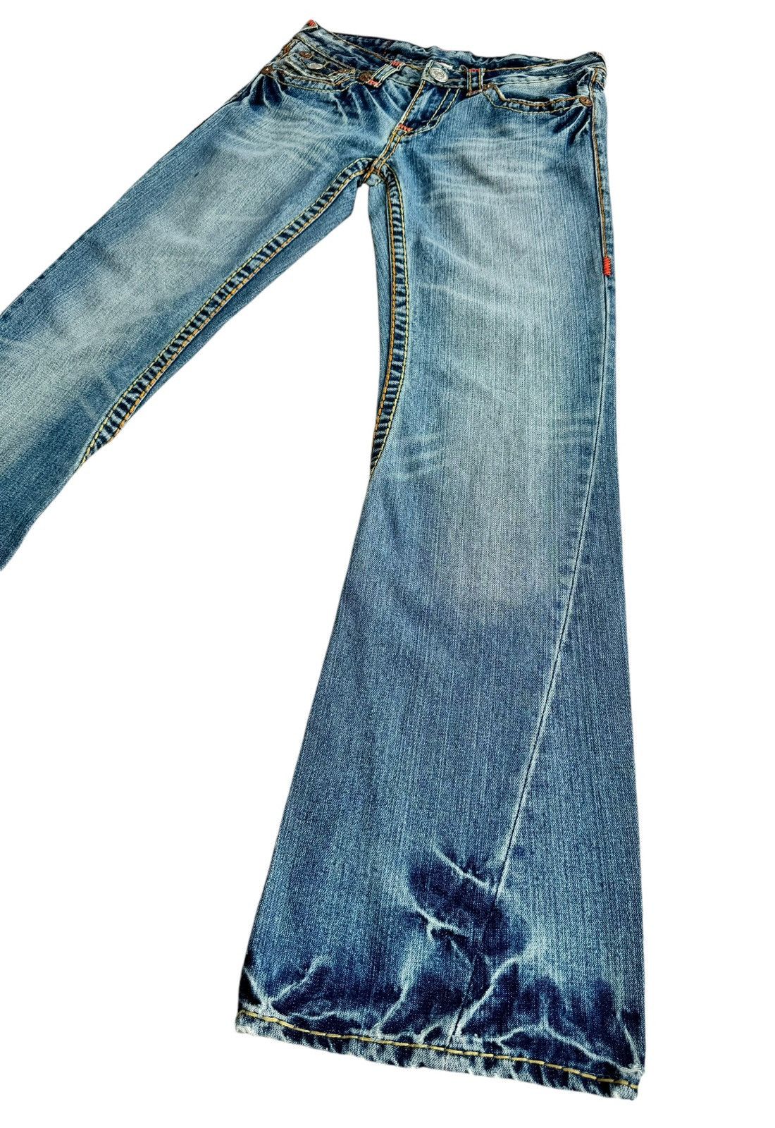 Japanese Brand Rare Japanese Brand Super Flare True Religion Jeans Size US 29 - 5 Thumbnail