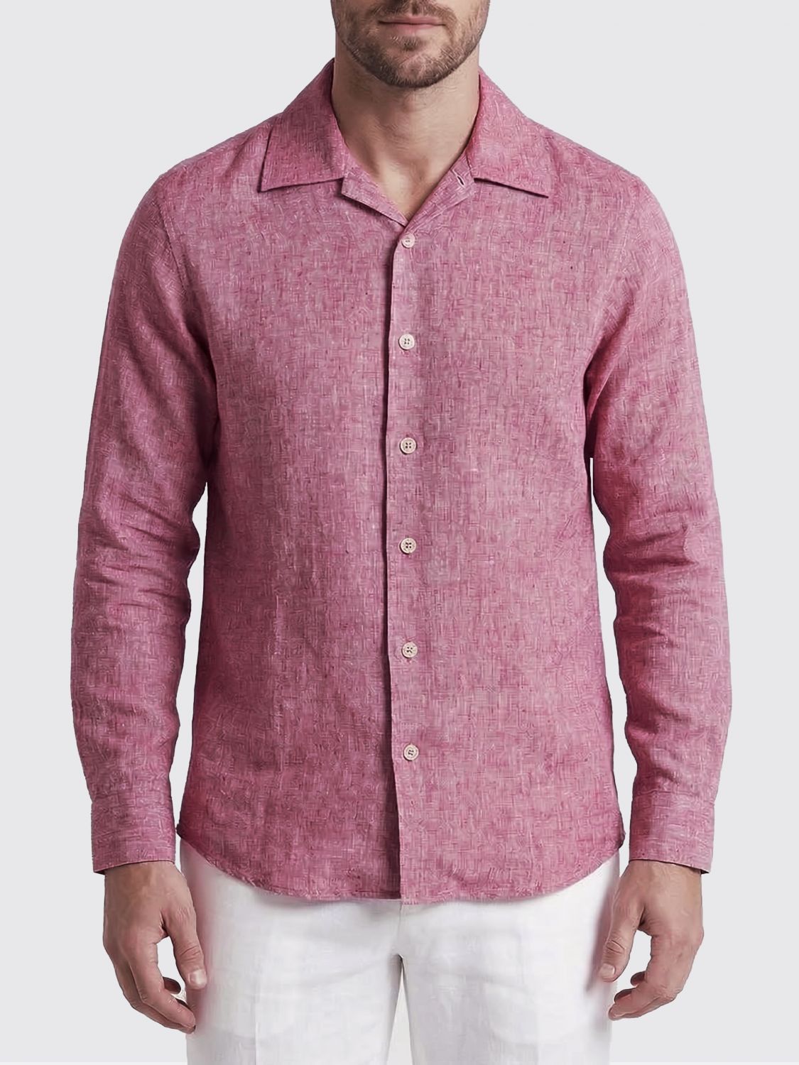 Brunello Cucinelli Brunello Cucinelli Shirt Men Red Size US M / EU 48-50 / 2 - 1 Thumbnail