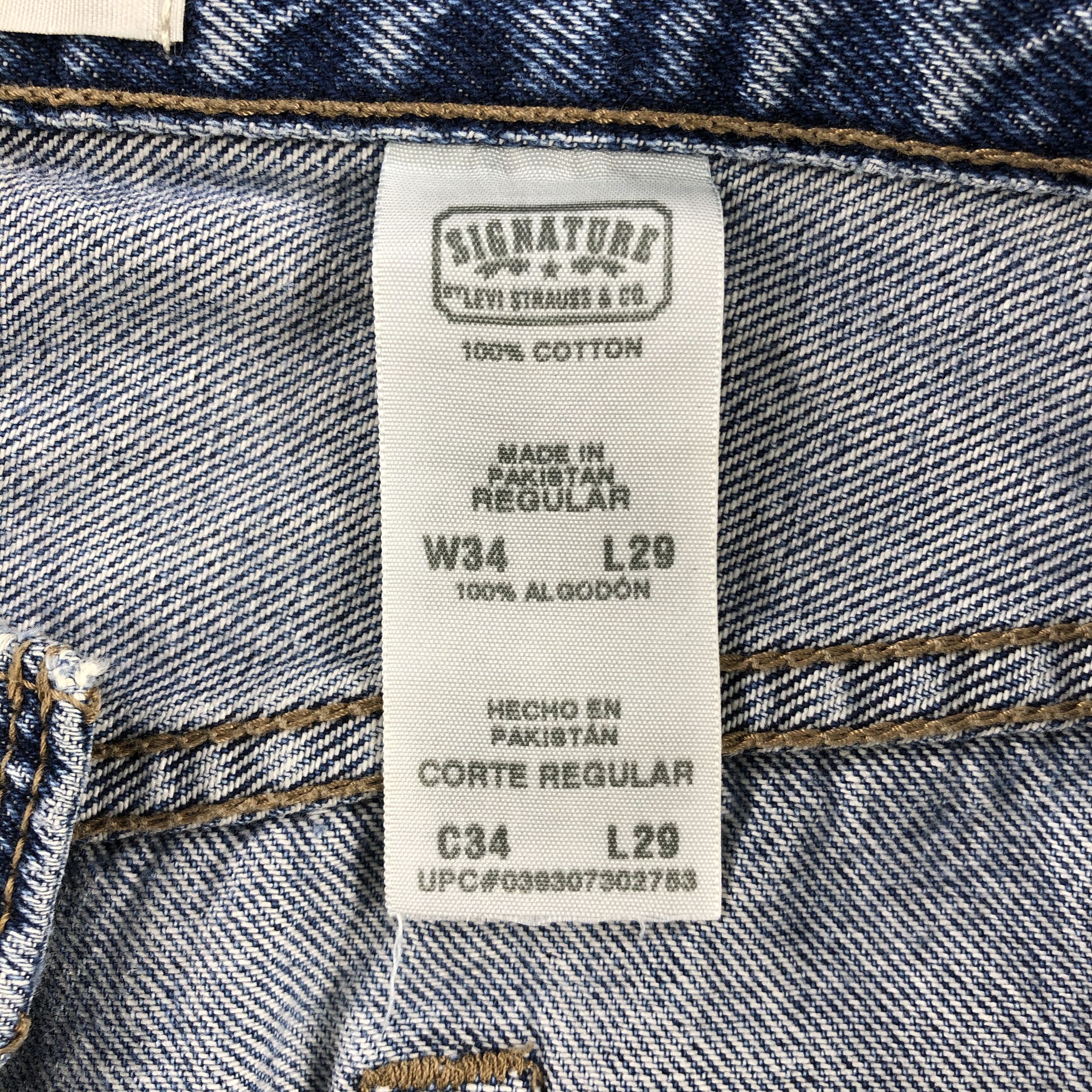 Levi's Vintage Blue Wash Levis Jeans-J1695 Size US 34 / EU 50 - 14 Thumbnail