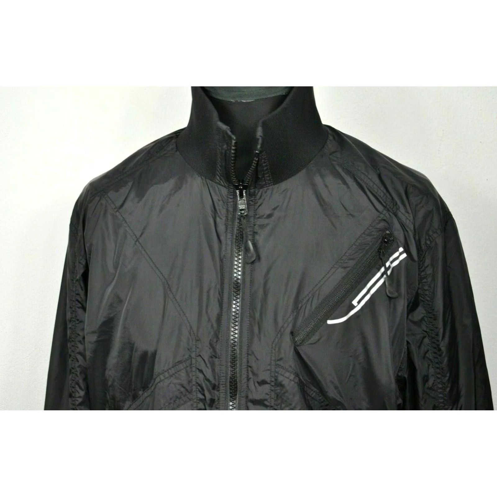Henri Lloyd Henri Lloyd Jacket Mens XXL Black Nylon Zip Windbreaker Casual Shirt? Size US 39 - 4 Thumbnail