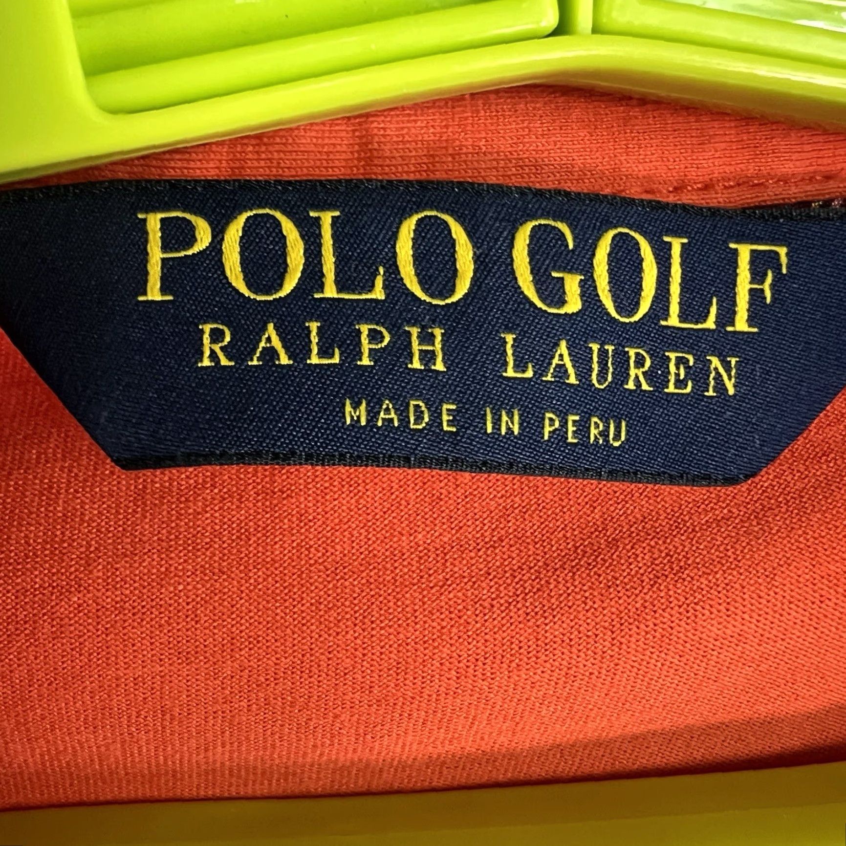 Ralph Lauren VINTAGE Ralph Lauren Big Pony Polo Shirt Men’s Medium Orange Short Sleeve Casual Activewear Size US M / EU 48-50 / 2 - 4 Thumbnail