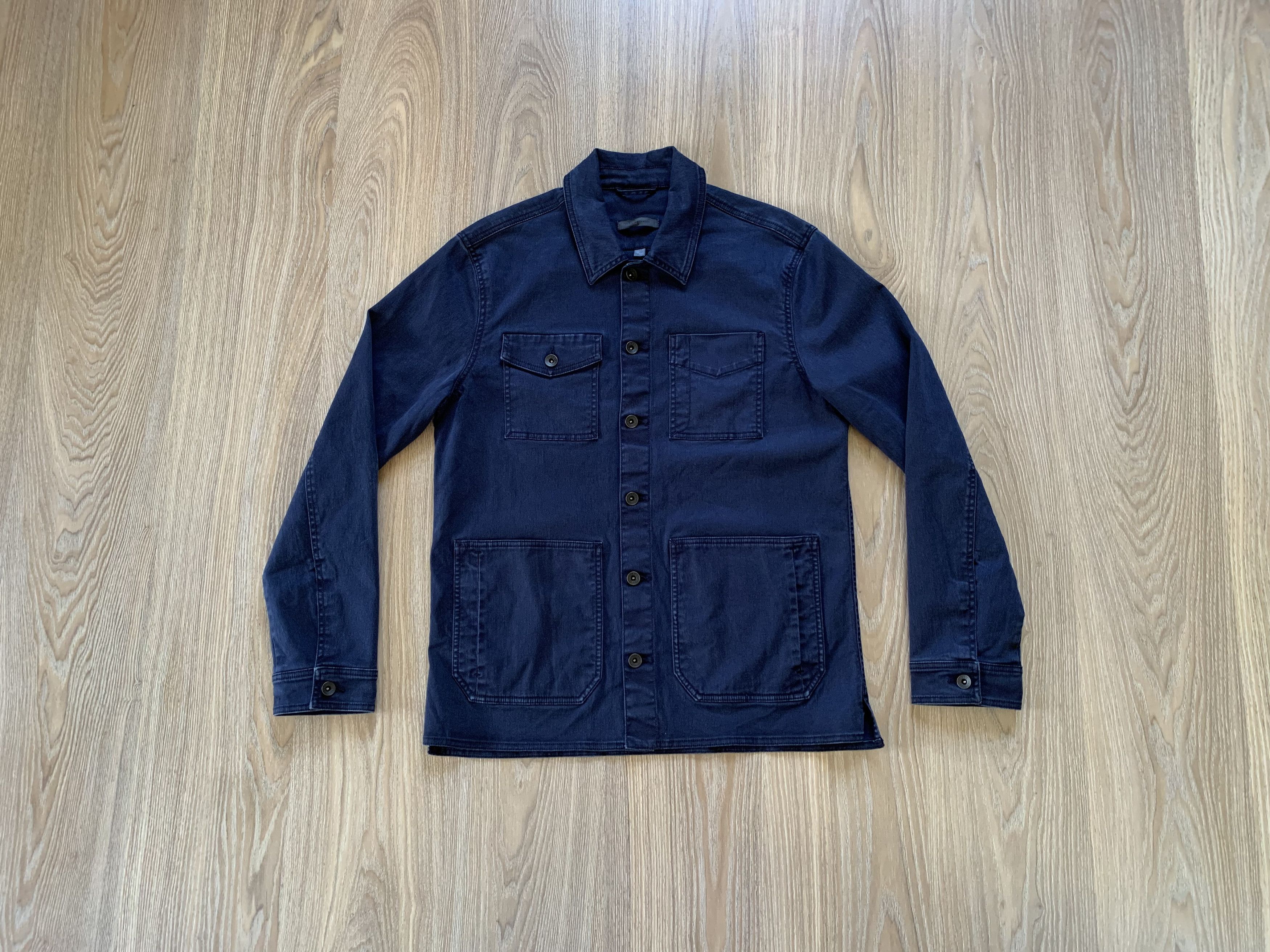 Designer × John Varvatos Mens John Varvatos Cotton Blue Jacket Size US M / EU 48-50 / 2 - 1 Thumbnail