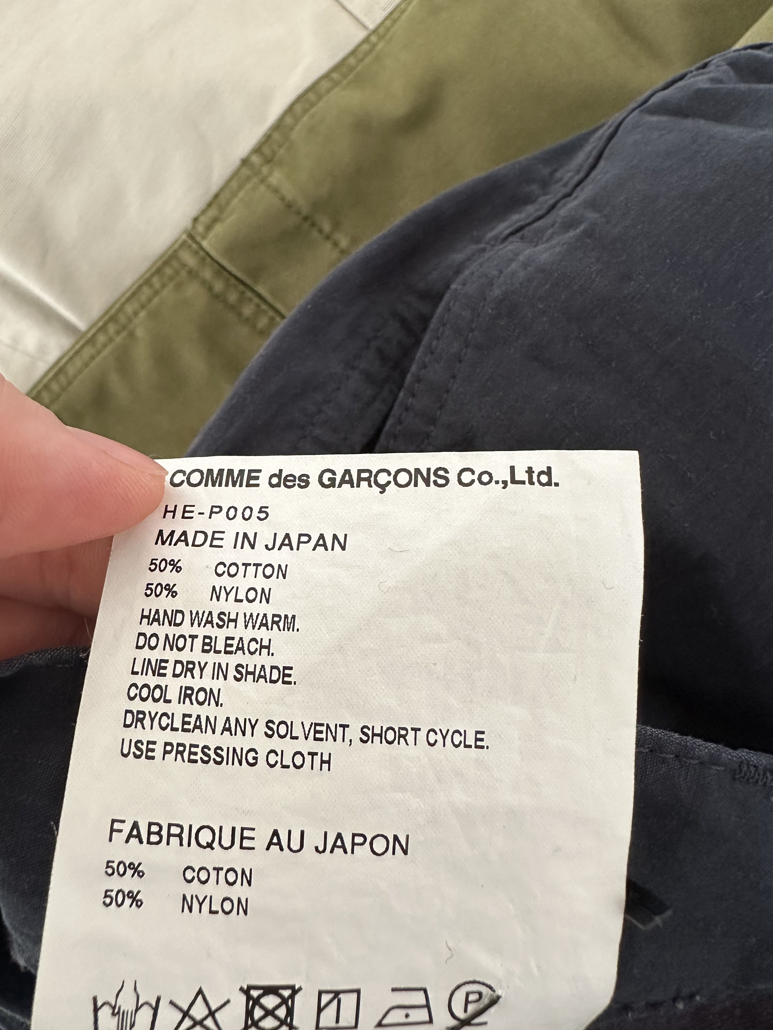Comme des Garcons × Comme des Garcons Homme Comme des Garçons Tech Pants Size US 31 - 7 Thumbnail