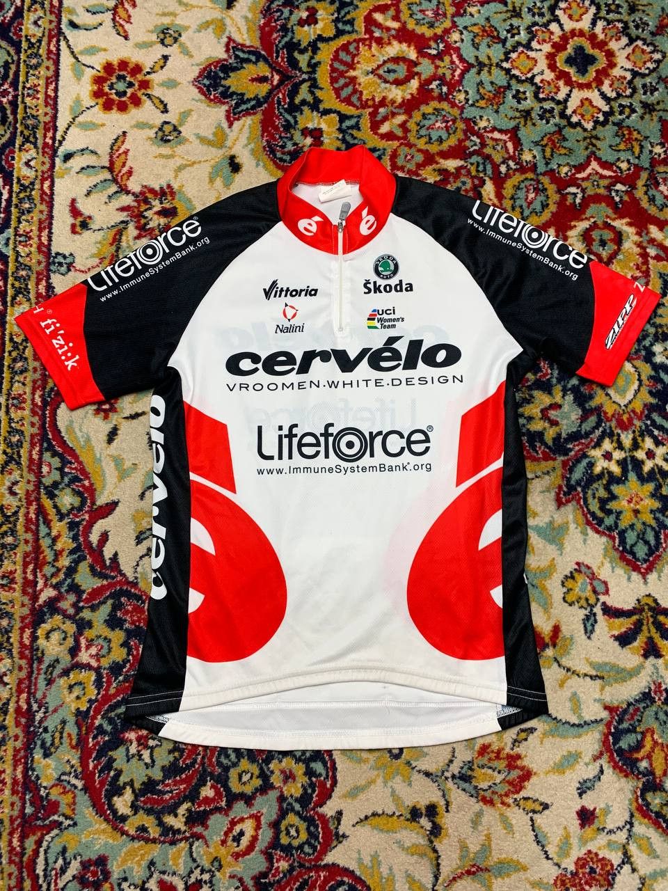 Vintage Cervelo Uci Womens Team Nalini womens Lady cycling jersey Size US L / EU 52-54 / 3 - 1 Thumbnail