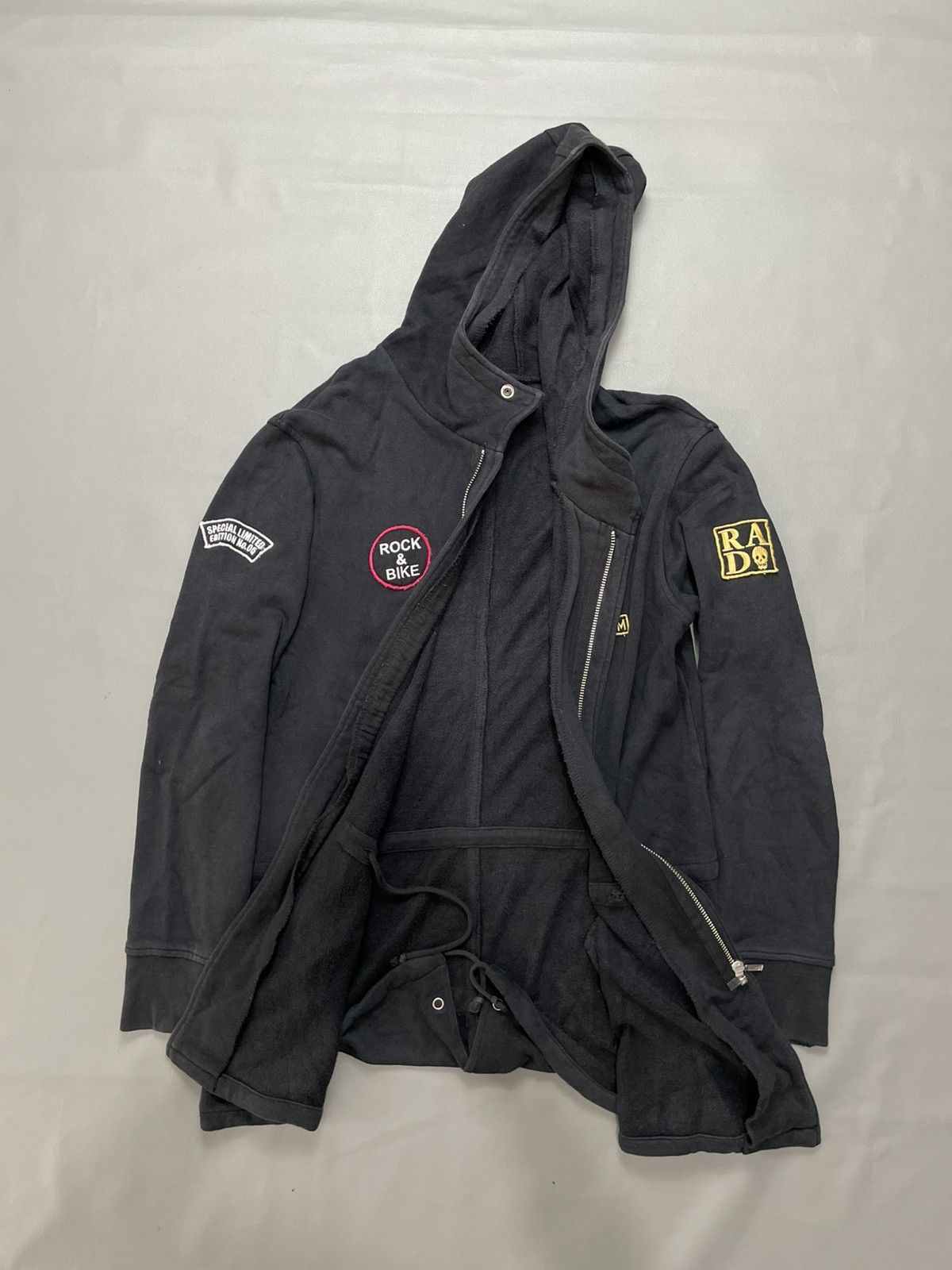If Six Was Nine Rad custom rock biker hoodie punk style Size S / US 4 / IT 40 - 2 Thumbnail