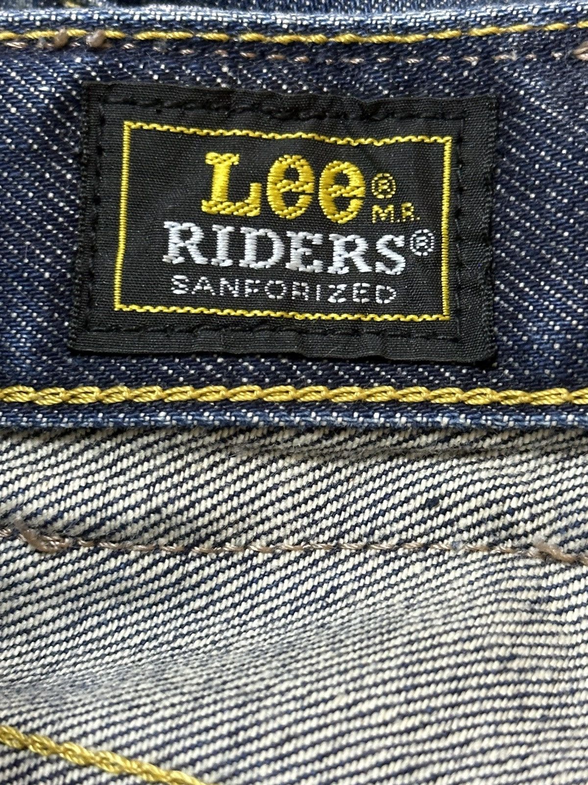 Lee Vintage Lee Riders Blue Faded Wash Style Wide Leg Jeans Size US 28 / EU 44 - 8 Thumbnail