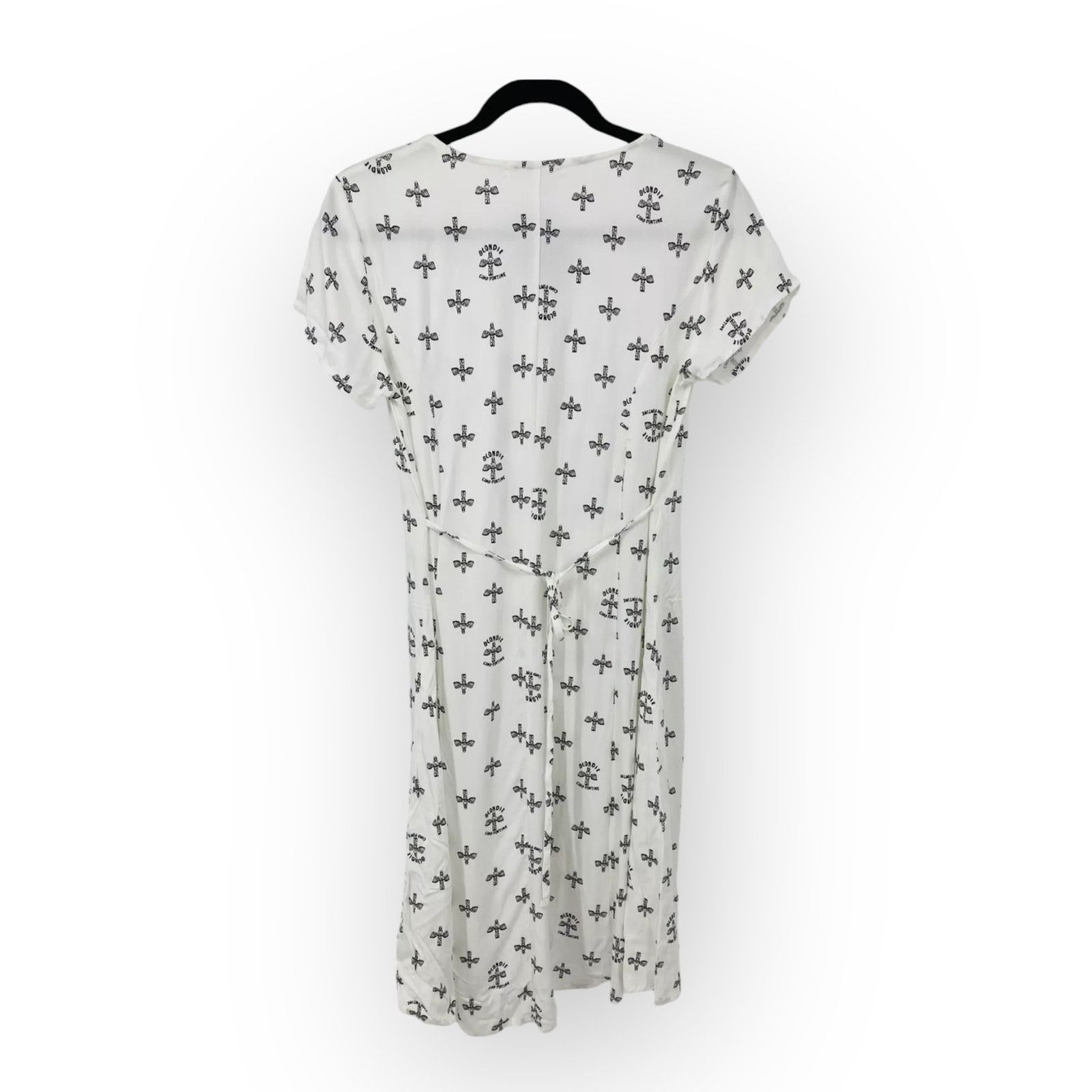Junk Food Blondie Camp Funtime Ladies Casual White Dress | Sz L Size L / US 10 / IT 46 - 5 Thumbnail