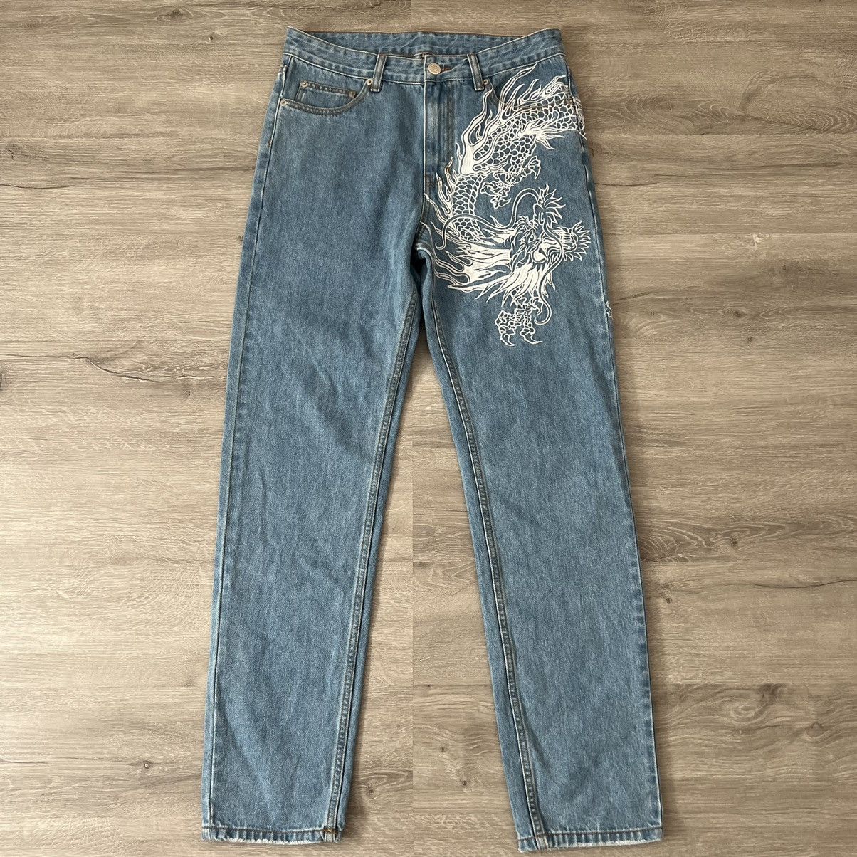 The GV Gallery GV Gallery Raspberry Hills Dragon Denim Jeans Size US 32 / EU 48 - 2 Thumbnail