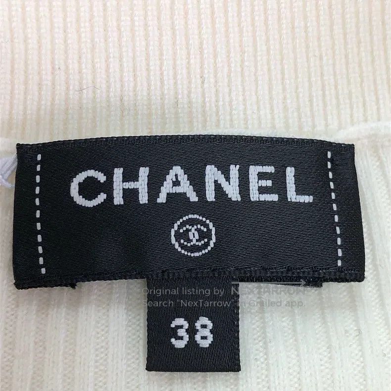 Chanel Chanel 23N Ski Series Black and White Knitted Sweater Size XS / US 0-2 / IT 36-38 - 5 Thumbnail