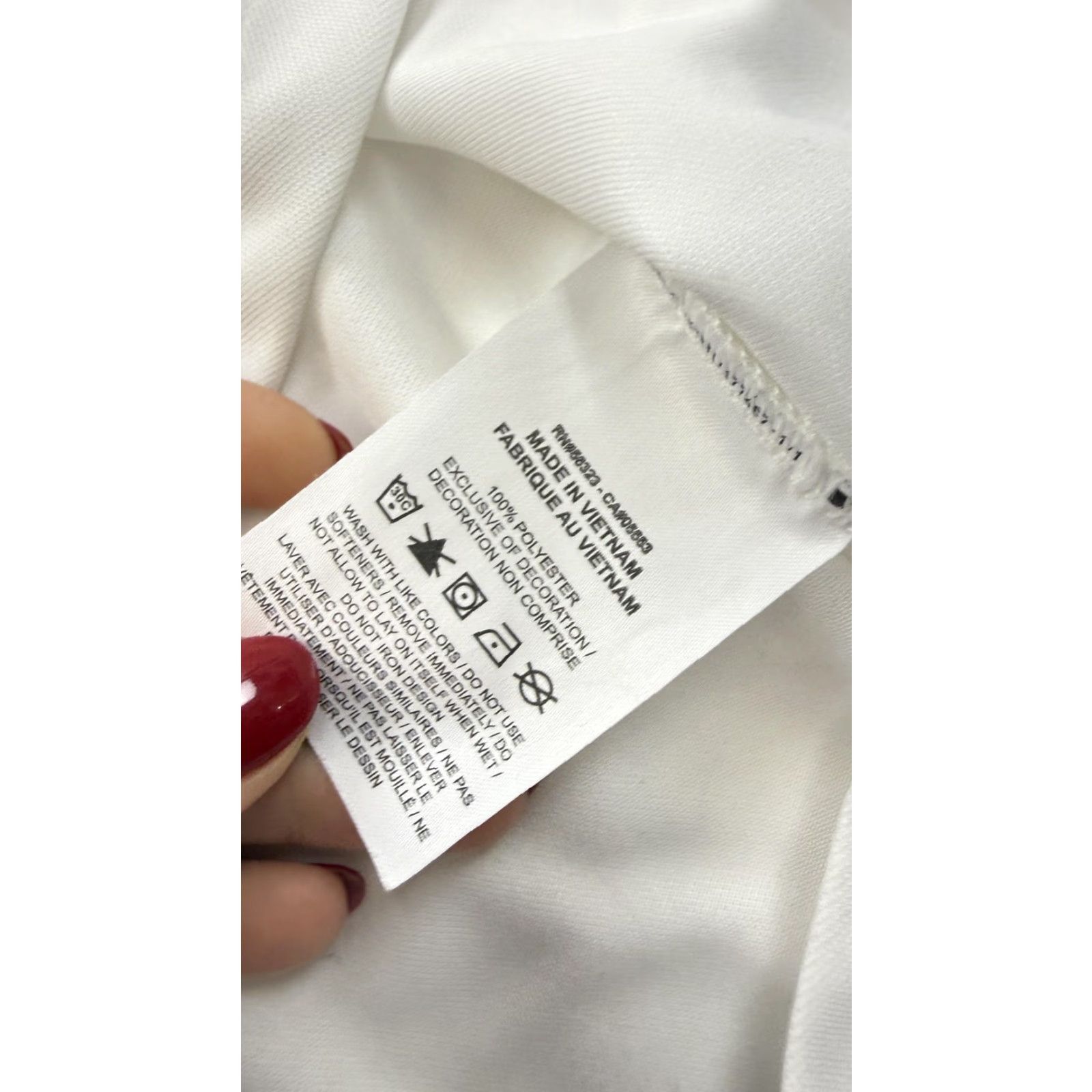 Nike Nike Security Polo Shirt Mens XL White Short Sleeve Size US XL / EU 56 / 4 - 6 Thumbnail