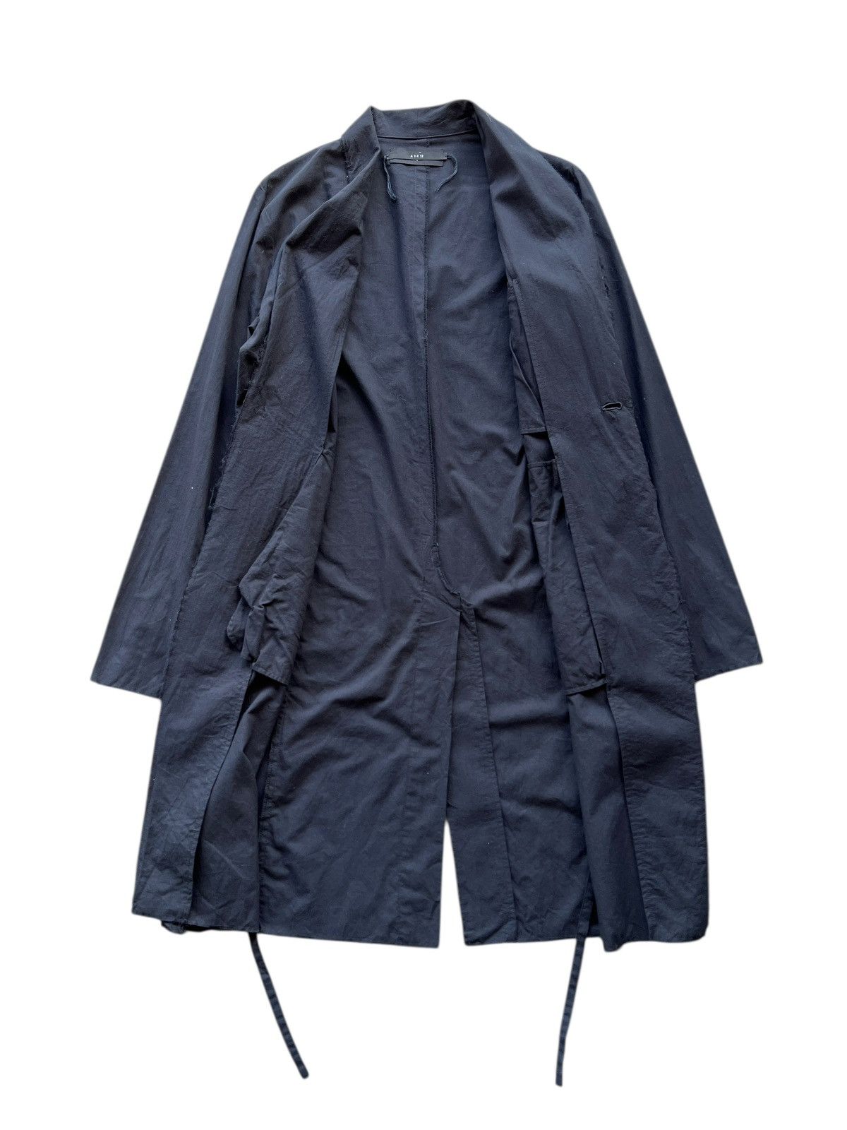 AKM Ask Yy ACotton Shirt Long Coat Made In Japan - Size M Size US M / EU 48-50 / 2 - 4 Thumbnail