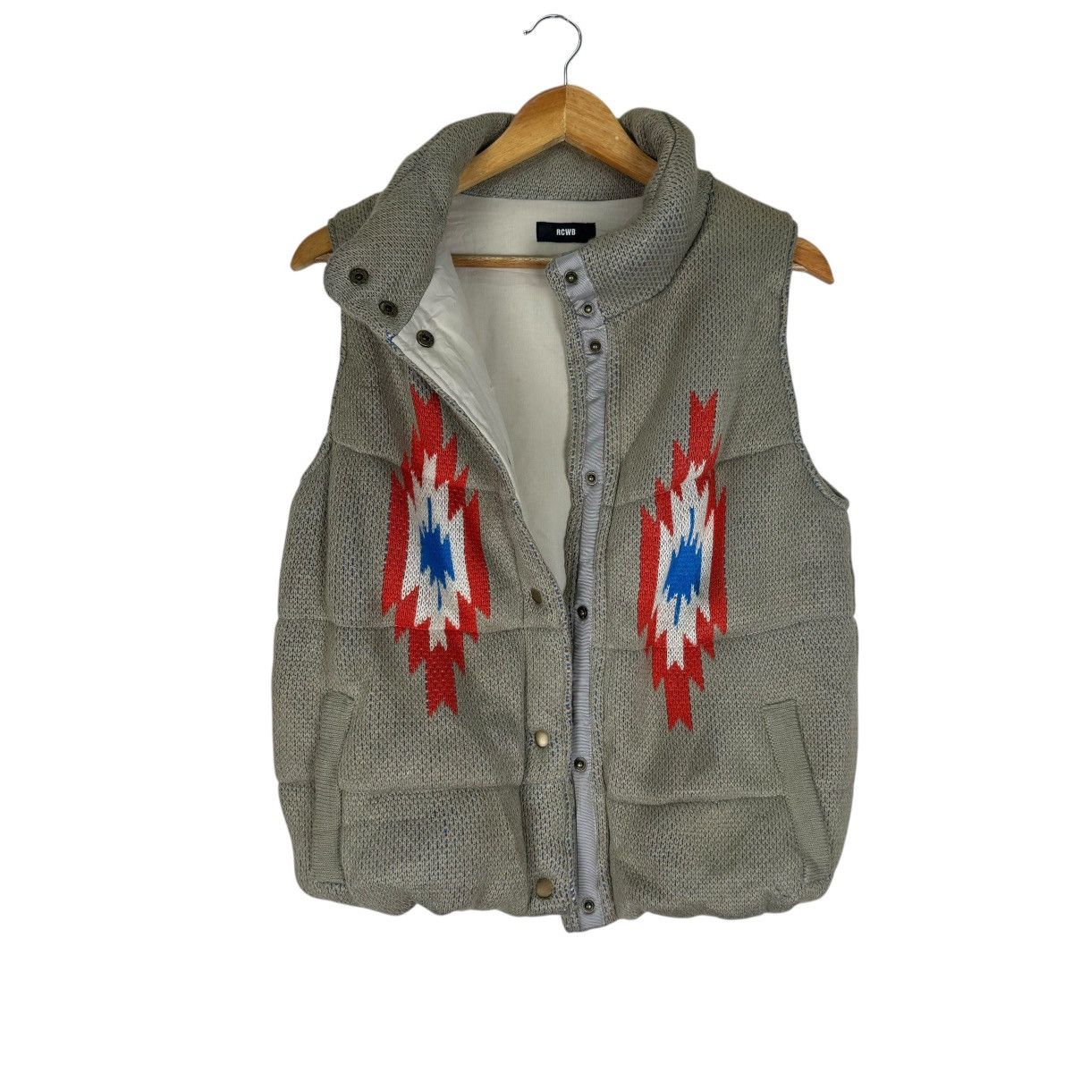 Native ❄️RODEO CROWN NAVAJO CHIMAYO VEST Size US S / EU 44-46 / 1 - 1 Thumbnail
