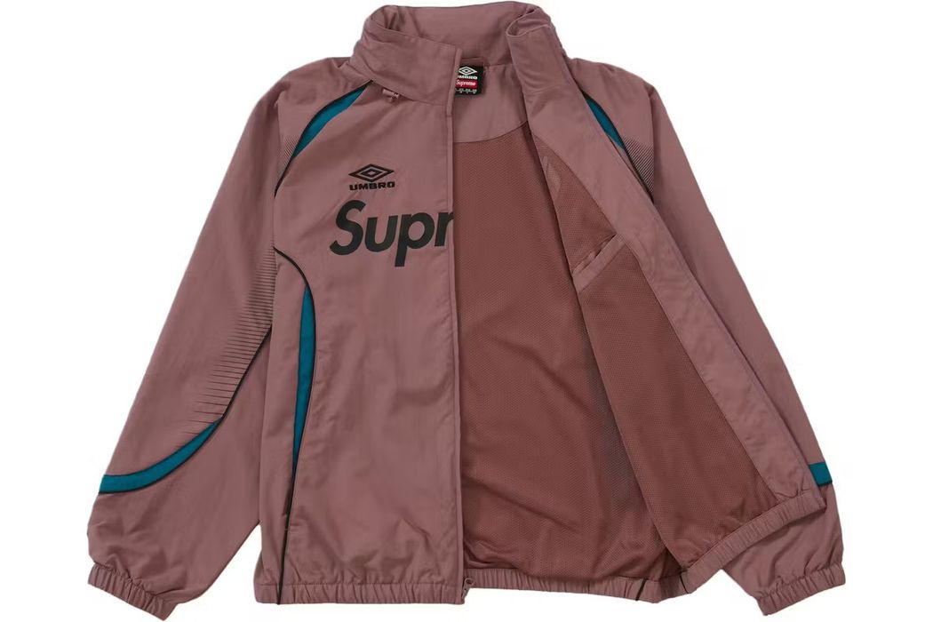 Supreme Supreme Umbro Track Jacket Plum | Grailed