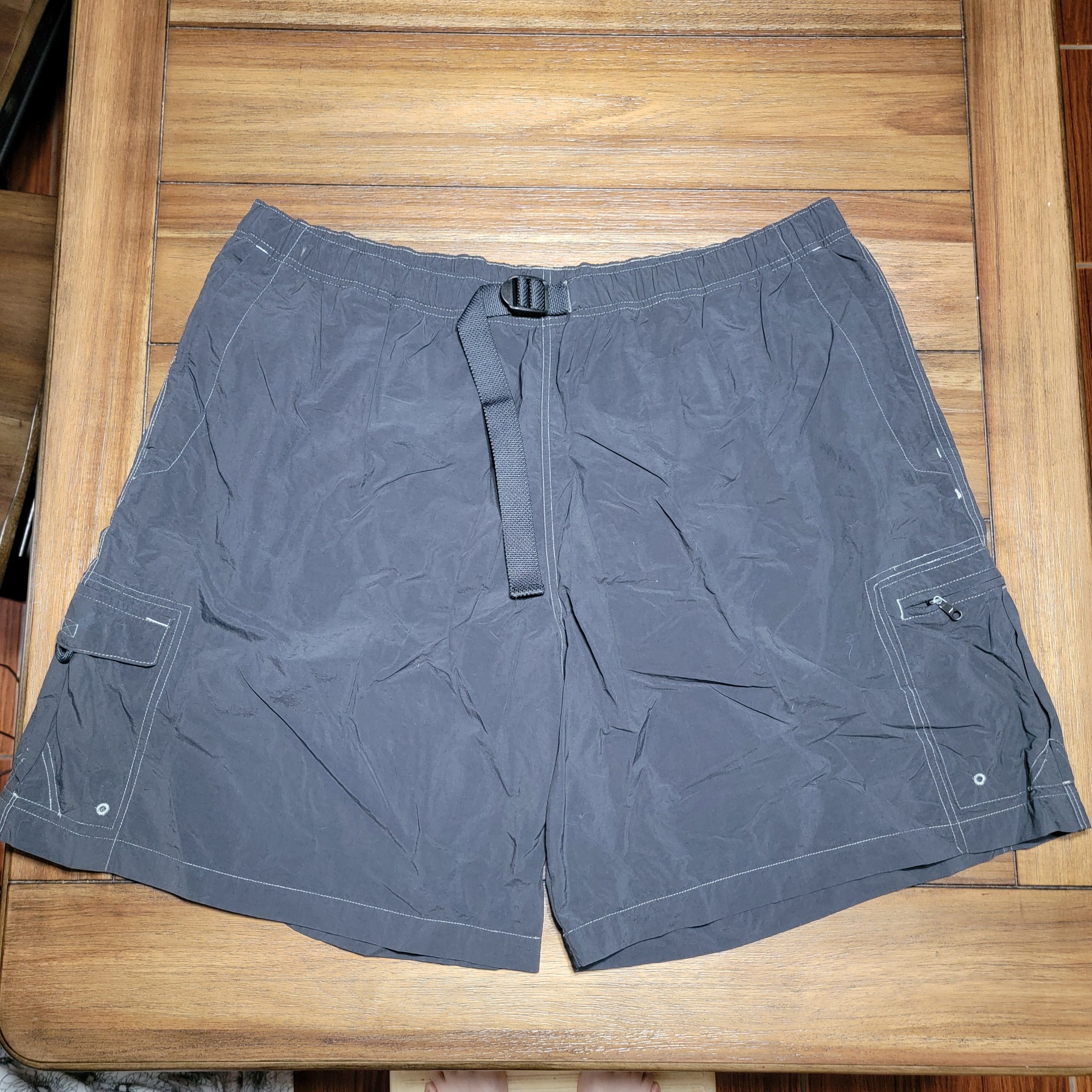 Columbia Columbia Sportswear Swim Trunks Black w/ Belt - Size 3X Size US 40 / EU 56 - 1 Thumbnail