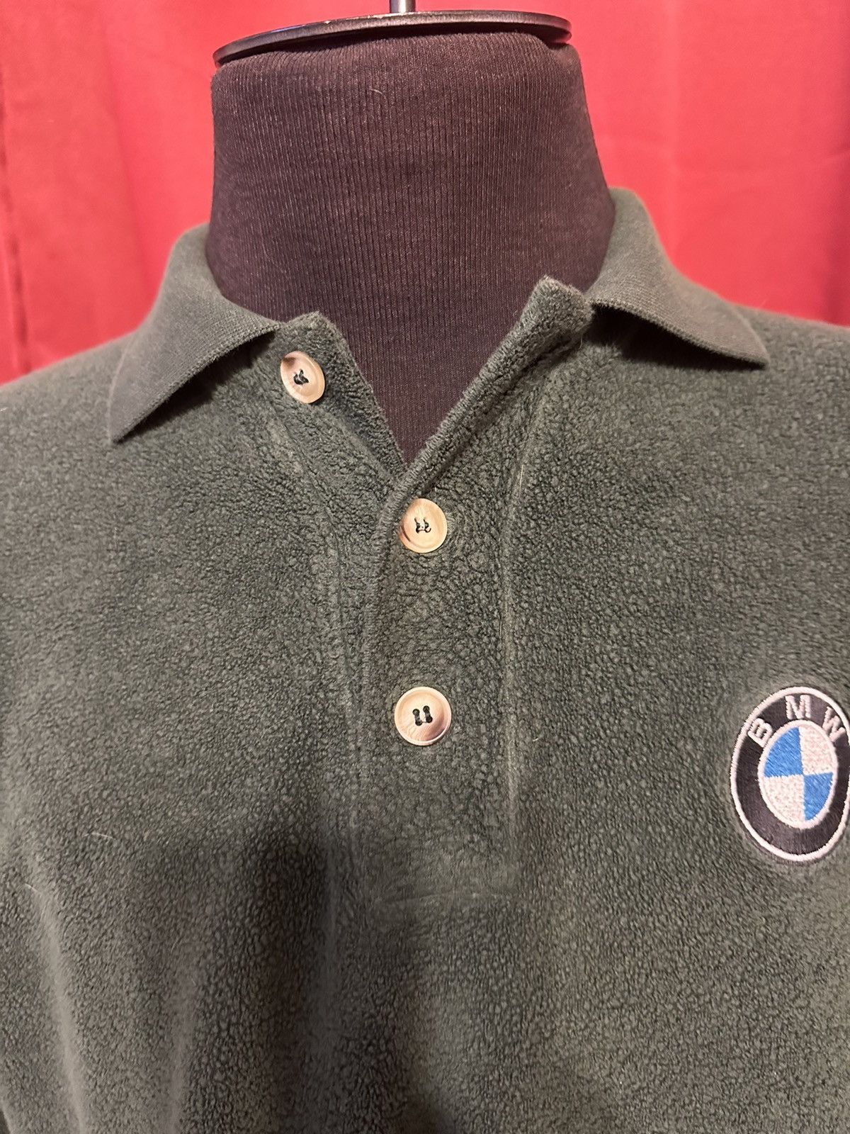 BMW × Grailed × Vintage Vintage BMW Henley Sweater 90’s Terrycloth Streetwear Grail Size US M / EU 48-50 / 2 - 4 Thumbnail