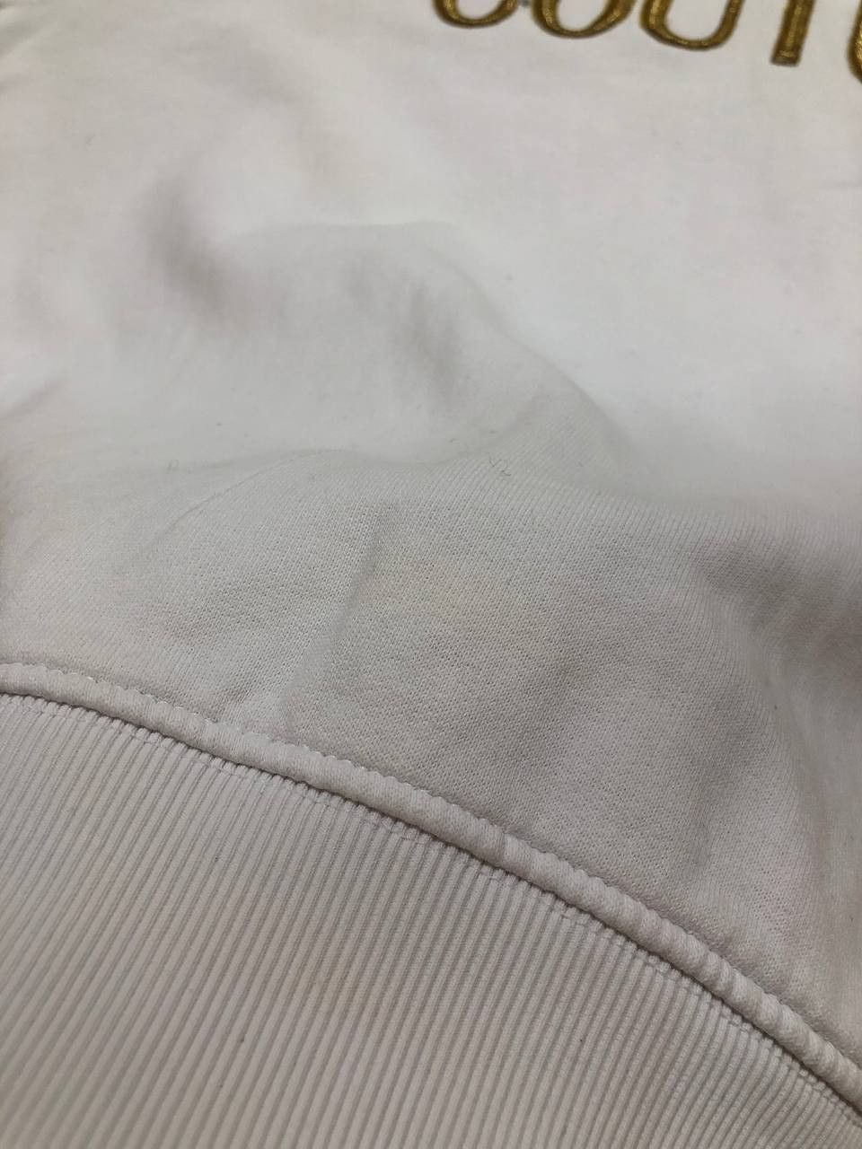 Versace Jeans Couture Versace Jeans Couture Hoodie Gold Logo Print Size US XS / EU 42 / 0 - 14 Thumbnail