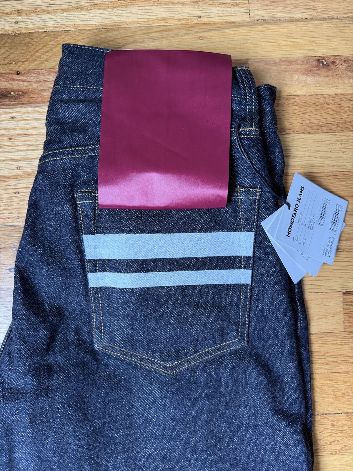 Momotaro Jeans Momotaro Classic Straight Denim Jeans Size US 30 / EU 46 - 2 Thumbnail