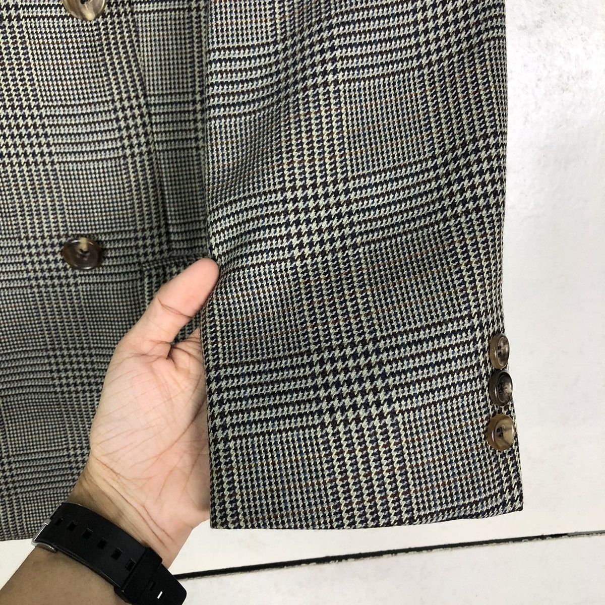 Burberry 🔥VINTAGE BURBERRYS CASUAL COATS JACKET TARTAN DESIGN Size US M / EU 48-50 / 2 - 15 Thumbnail