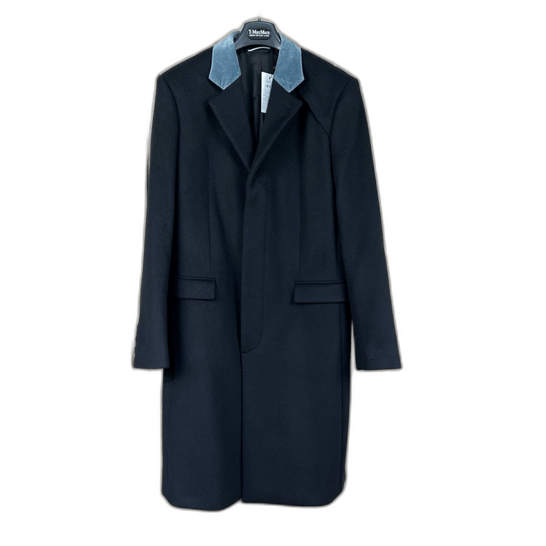 Dior Dior Blue Collar Cashmere Coat-yf Size US L / EU 52-54 / 3 - 1 Thumbnail