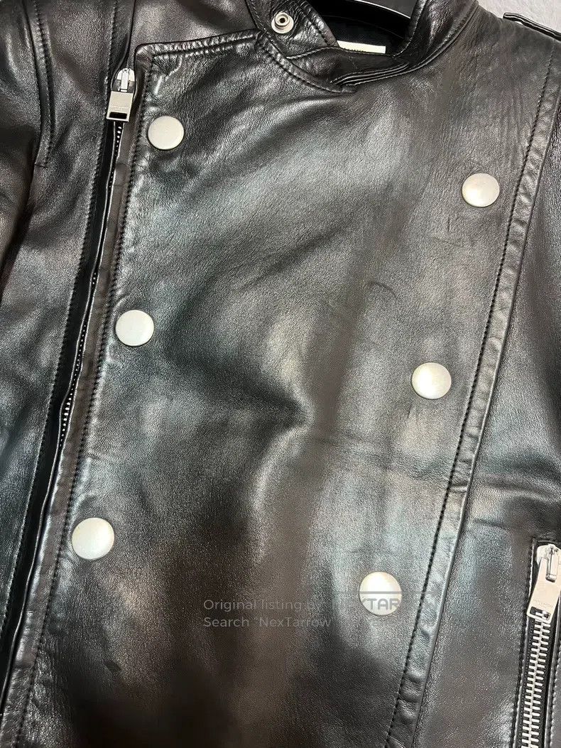 Saint Laurent Paris Saint Laurent Paris Motorcycle Leather Jacket Size US M / EU 48-50 / 2 - 4 Thumbnail