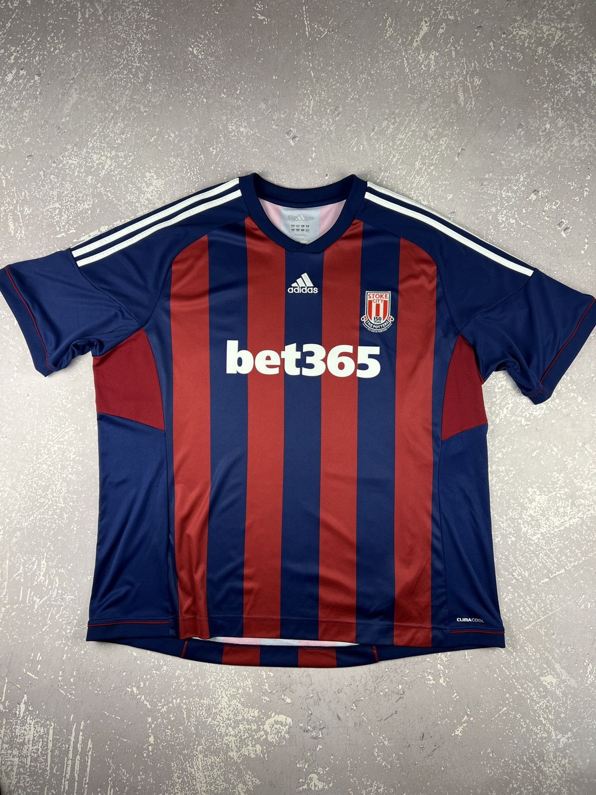 Adidas 2012-2013 Adidas Stoke City Away Soccer Jersey Shirt 3XL Size US XXL / EU 58 / 5 - 1 Thumbnail