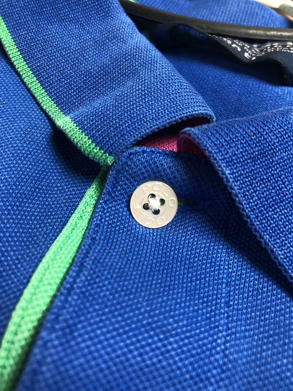 Polo Ralph Lauren × Vintage Chief Keef Polo Ralph Lauren Big Logo Black Watch Polo Tee Size US L / EU 52-54 / 3 - 9 Thumbnail