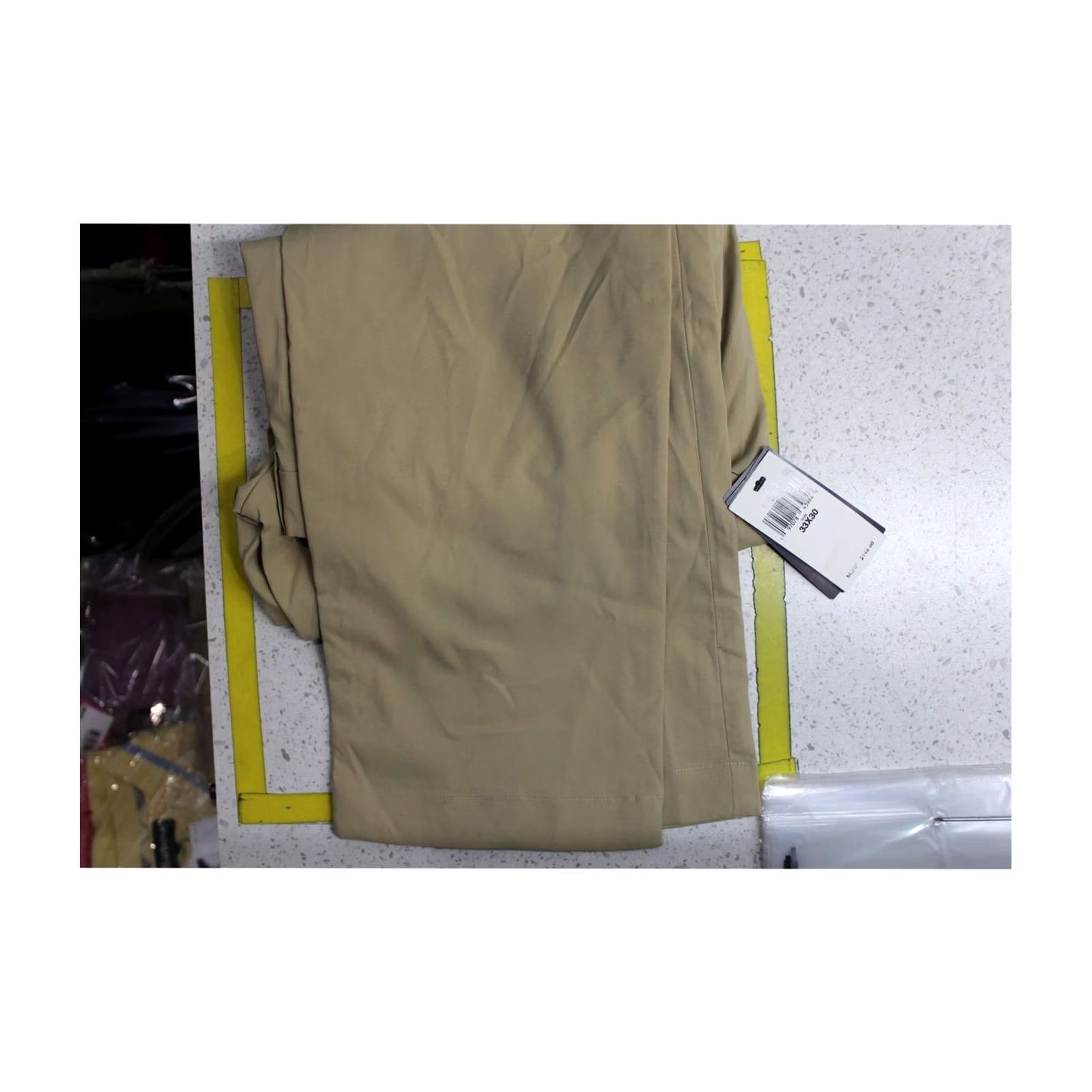 Ralph Lauren Ralph Lauren Mens Tailored Fit Straight Leg Casual Pants, beigekhaki, 33 Size US 33 - 4 Thumbnail