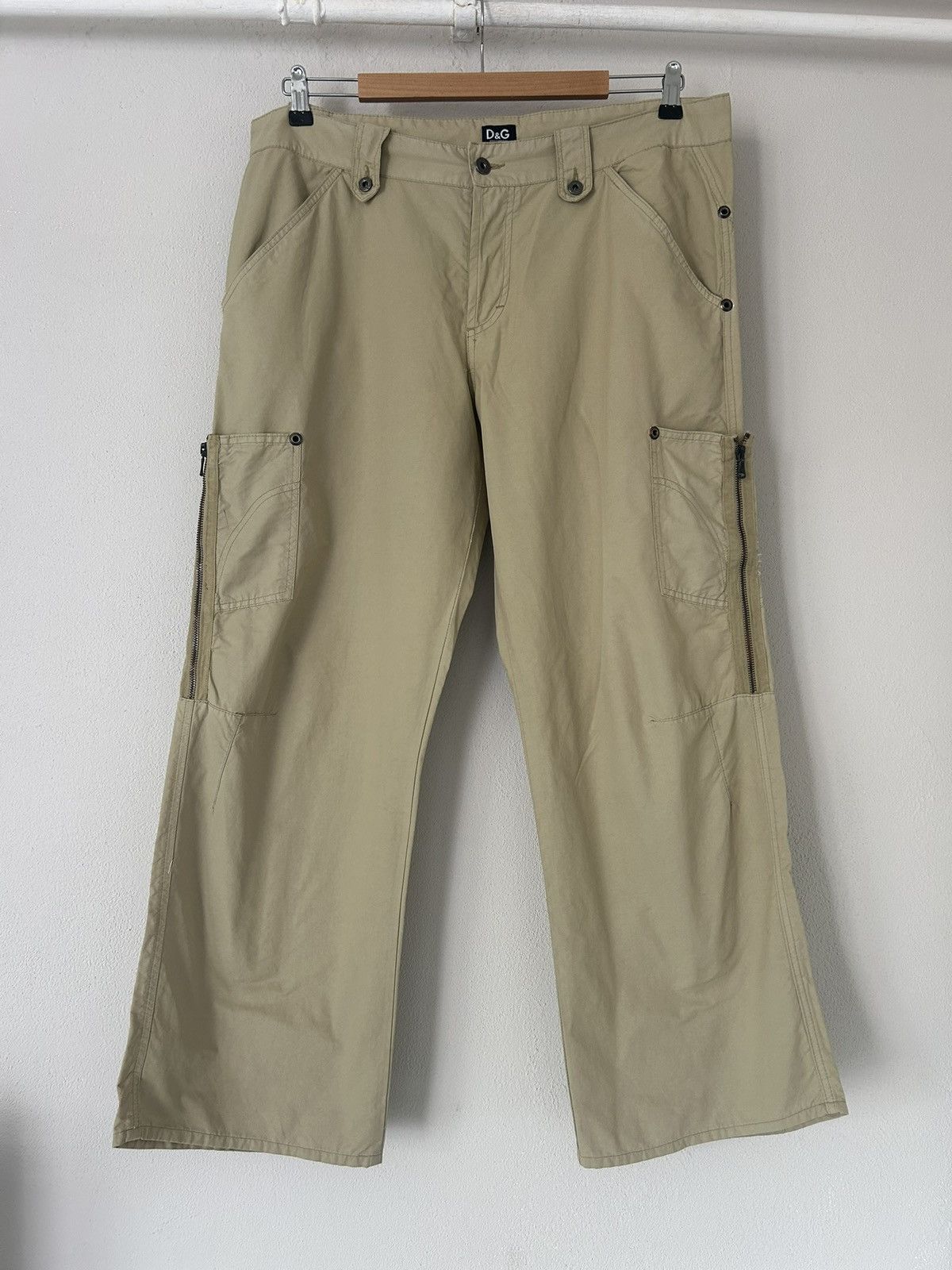 Dolce & Gabbana Beige Cargo Pants Size US 36 / EU 52 - 1 Thumbnail