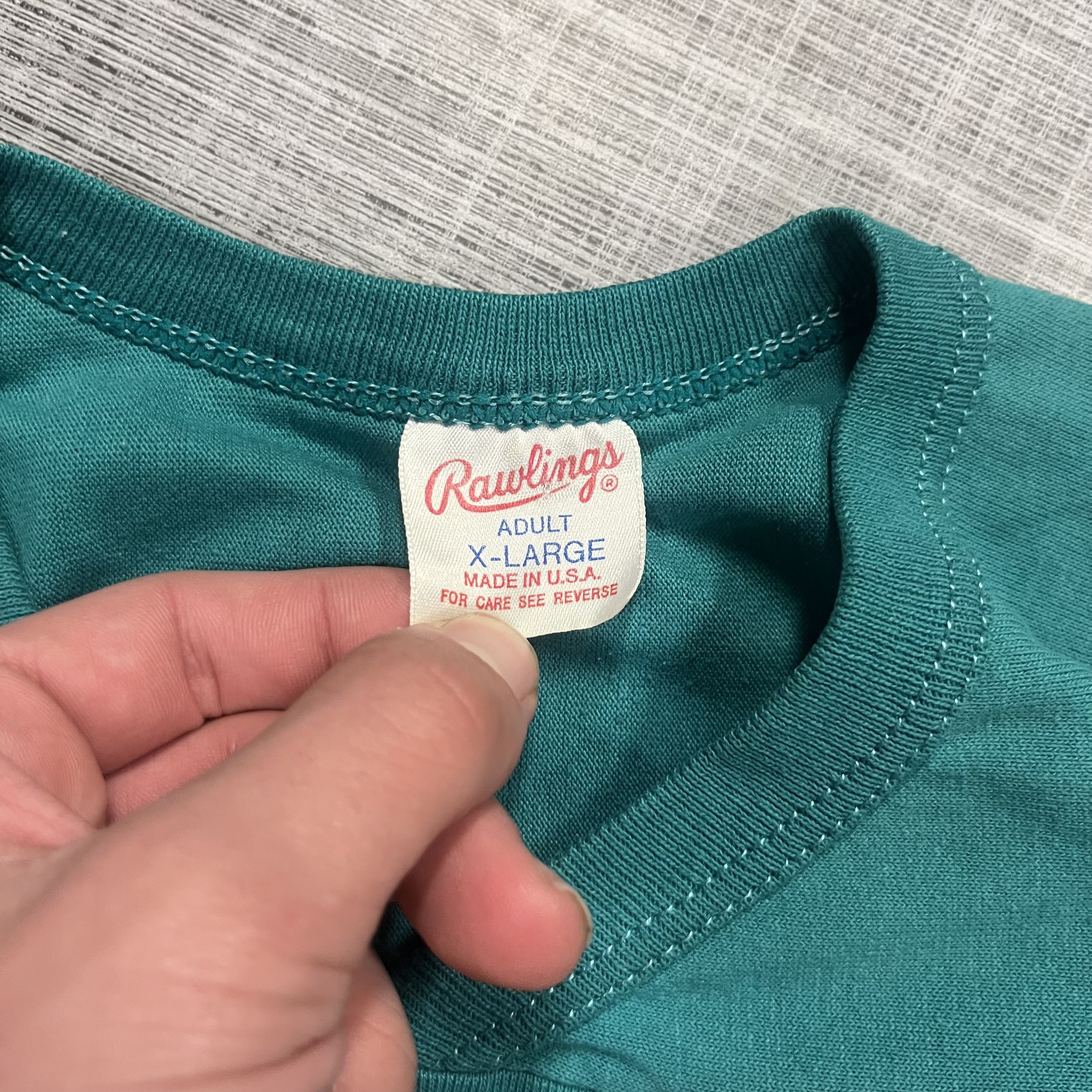 NFL × Vintage Crazy VTG 80s Dolphins Jersey #83 Size US L / EU 52-54 / 3 - 3 Thumbnail