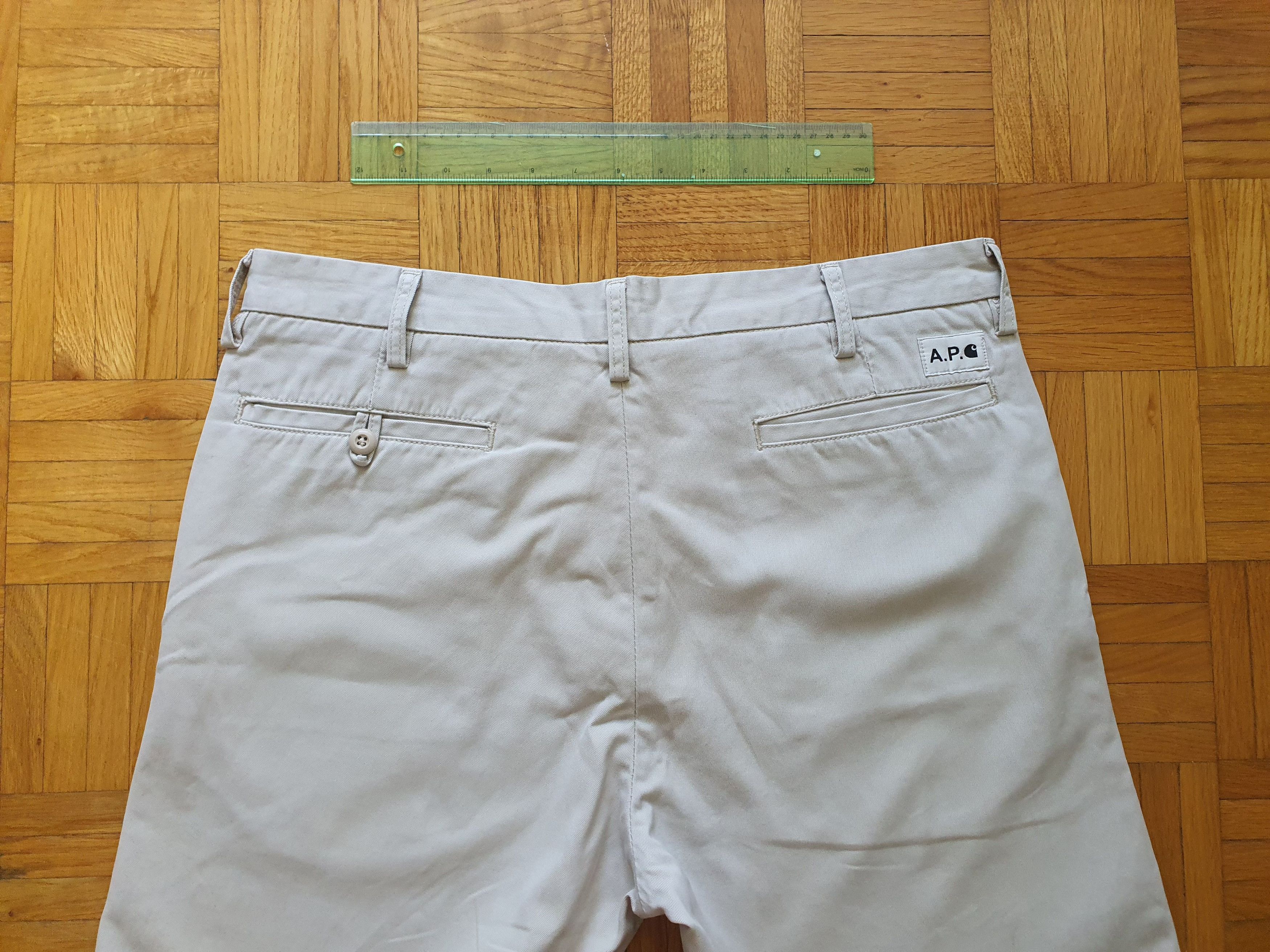 A.P.C. × Carhartt × Carhartt Wip Chinos Pants Trousers - CHINO PANT (F/W 2011 Collab) Size US 33 - 9 Thumbnail