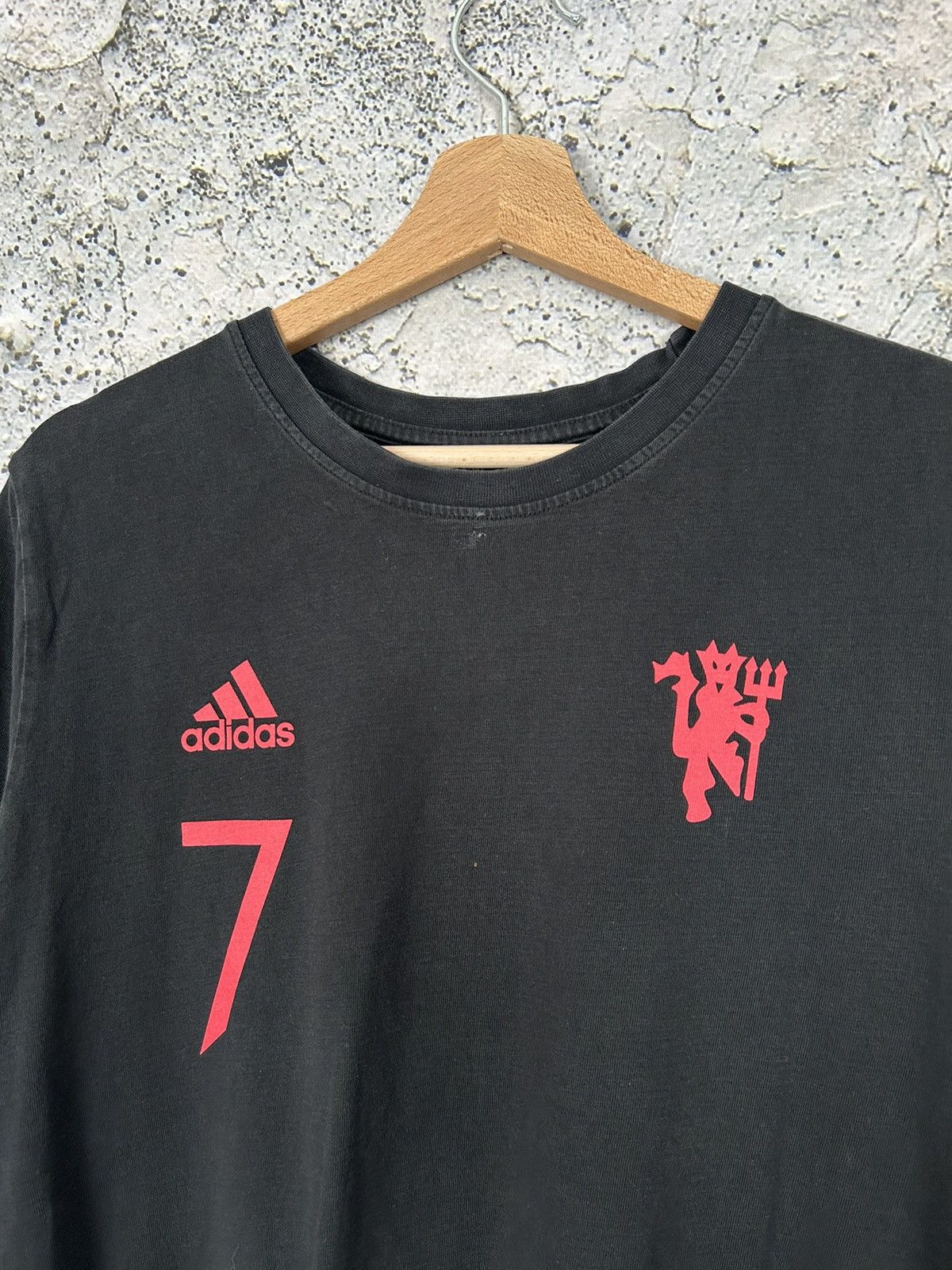 Adidas Cristiano Rolando #7 Manchester United Soccer Jersey Hype Size US L / EU 52-54 / 3 - 4 Thumbnail