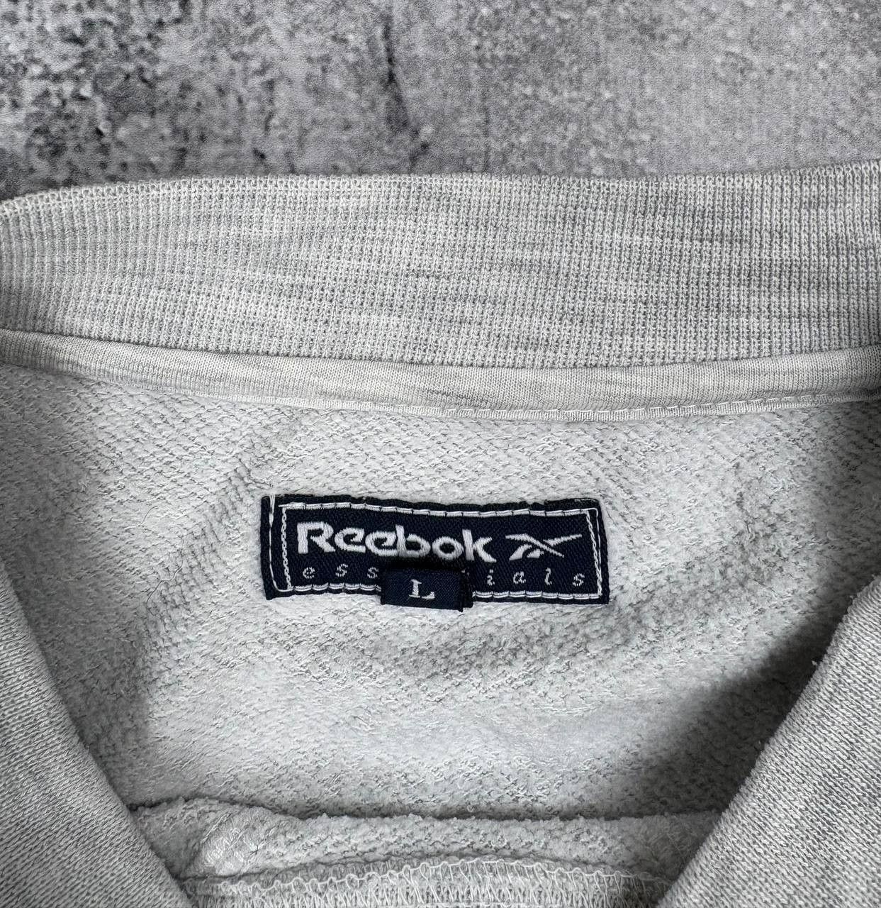 Reebok Vintage Reebok Sweatshirt Mens Extra Larve white gra Navy Size US L / EU 52-54 / 3 - 6 Thumbnail