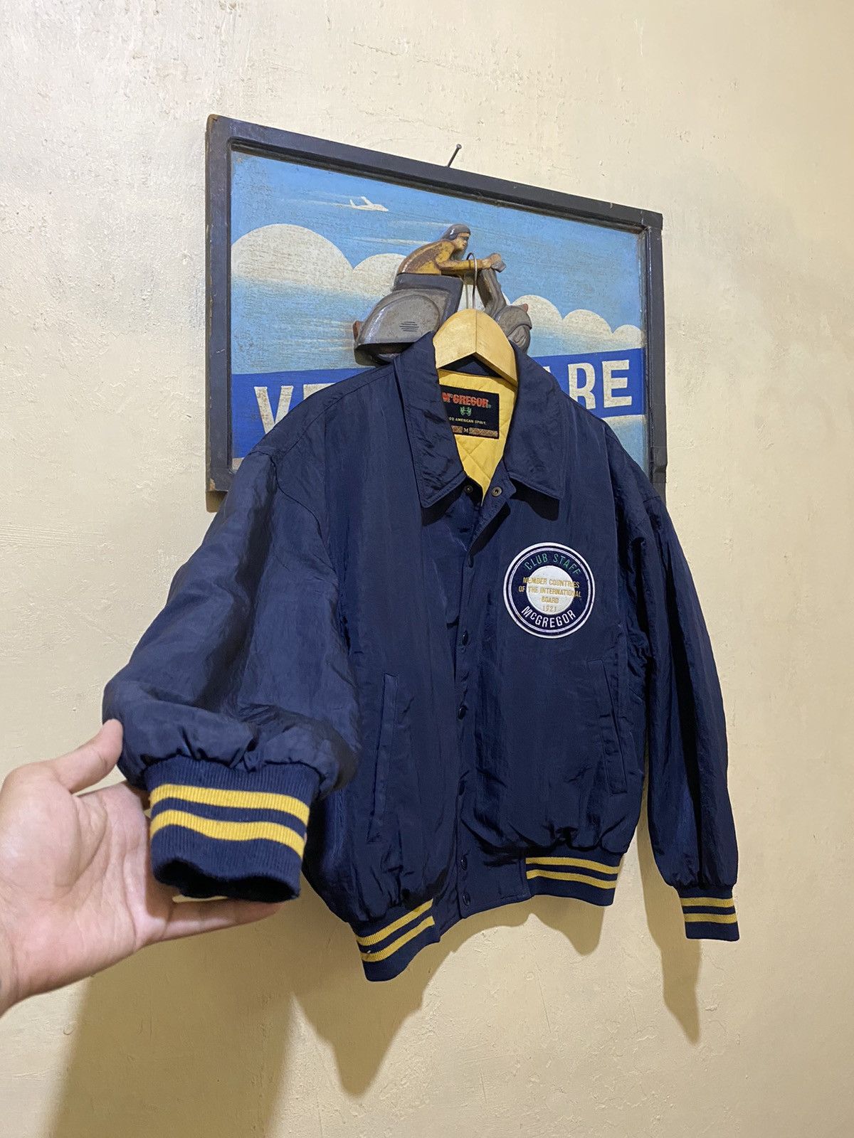 McGregor MC GREGOR VINTAGE VARSITY JACKET 90s Size US M / EU 48-50 / 2 - 4 Thumbnail