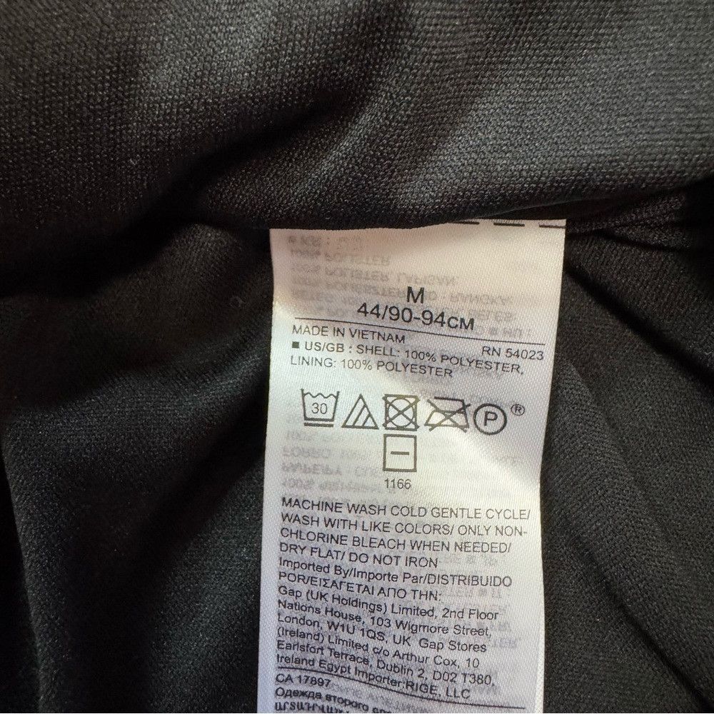 Banana Republic NWT New $119 Banana Republic Plisse Swing Black Long Sleeve Size M / US 6-8 / IT 42-44 - 8 Thumbnail