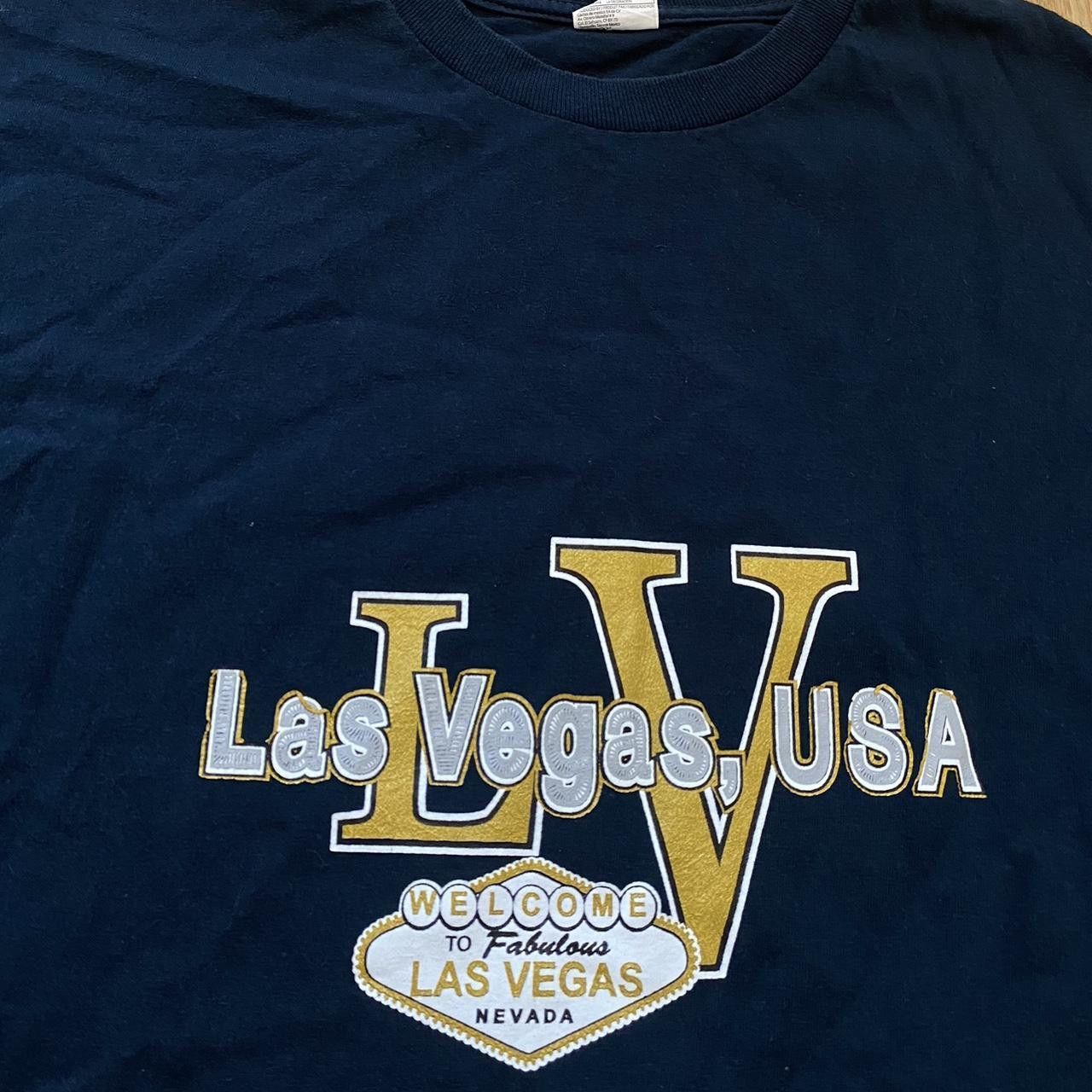 Other Las Vegas navy and gold t-shirt #LasVegas y2k Size US S / EU 44-46 / 1 - 3 Thumbnail