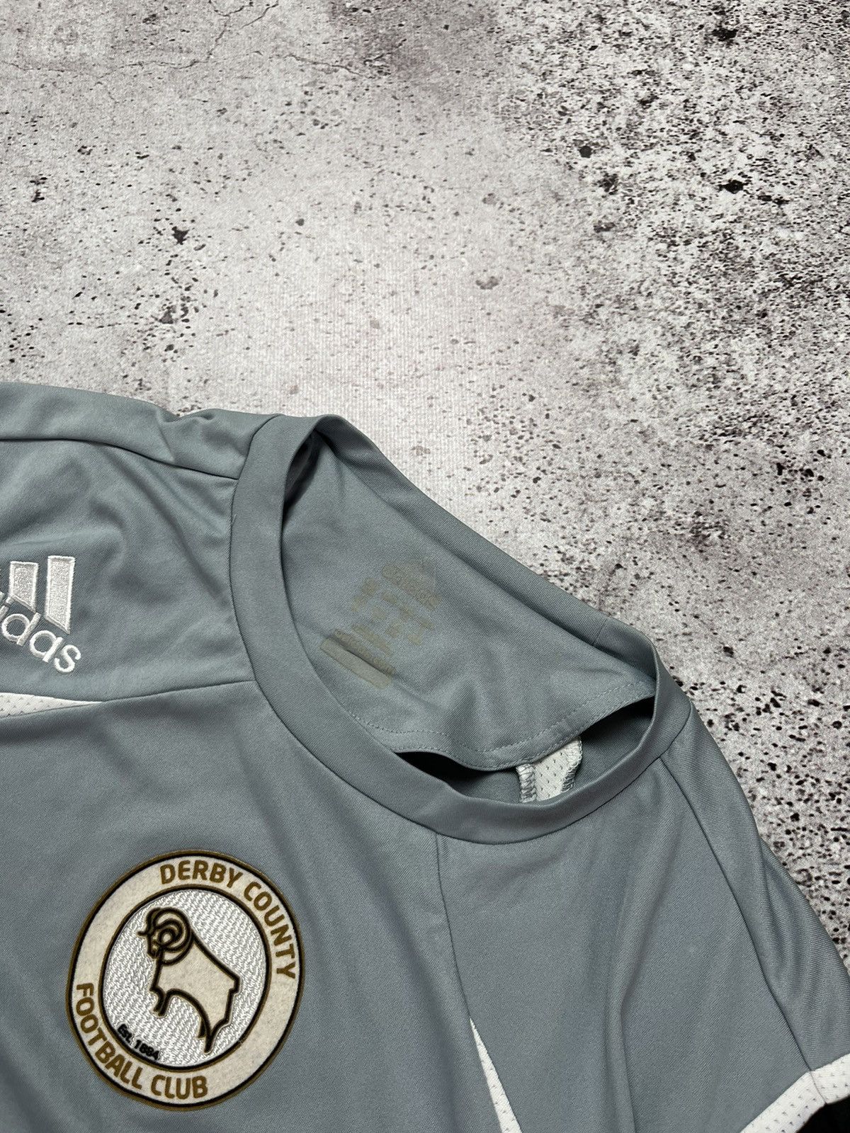 Adidas × Vintage 🏟️Vintage Adidas Derby County Jersey Soccer Size US XL / EU 56 / 4 - 5 Thumbnail