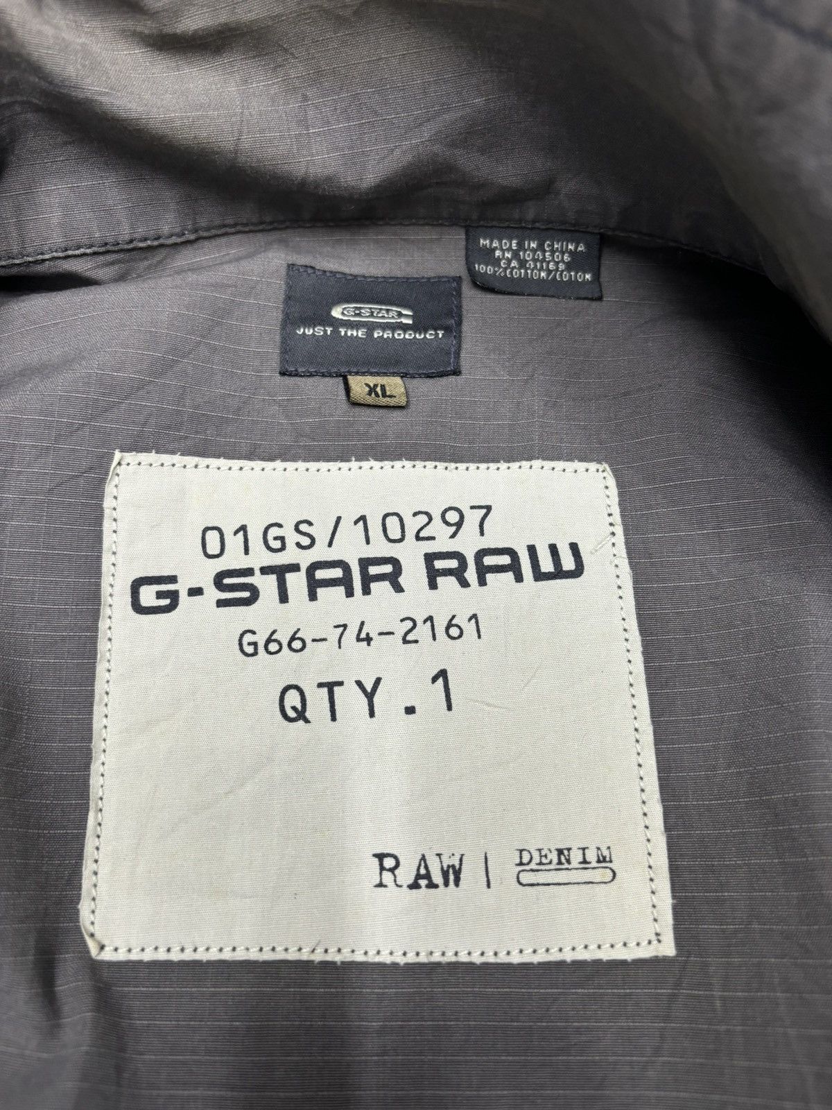 Kapital G-STAR RAW MILITARY POCKET BUTTON SHIRT Size US M / EU 48-50 / 2 - 10 Thumbnail