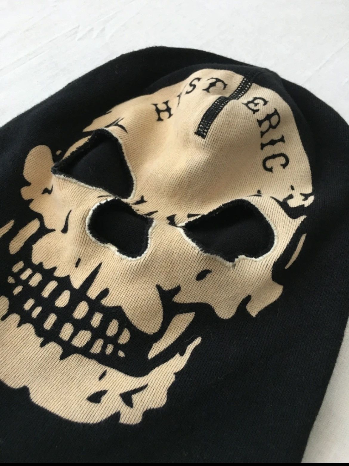 Hysteric Glamour ARCHIVE Vintage Hysteric Glamour Skull Balaclava Beanie Hat Size ONE SIZE - 1 Thumbnail