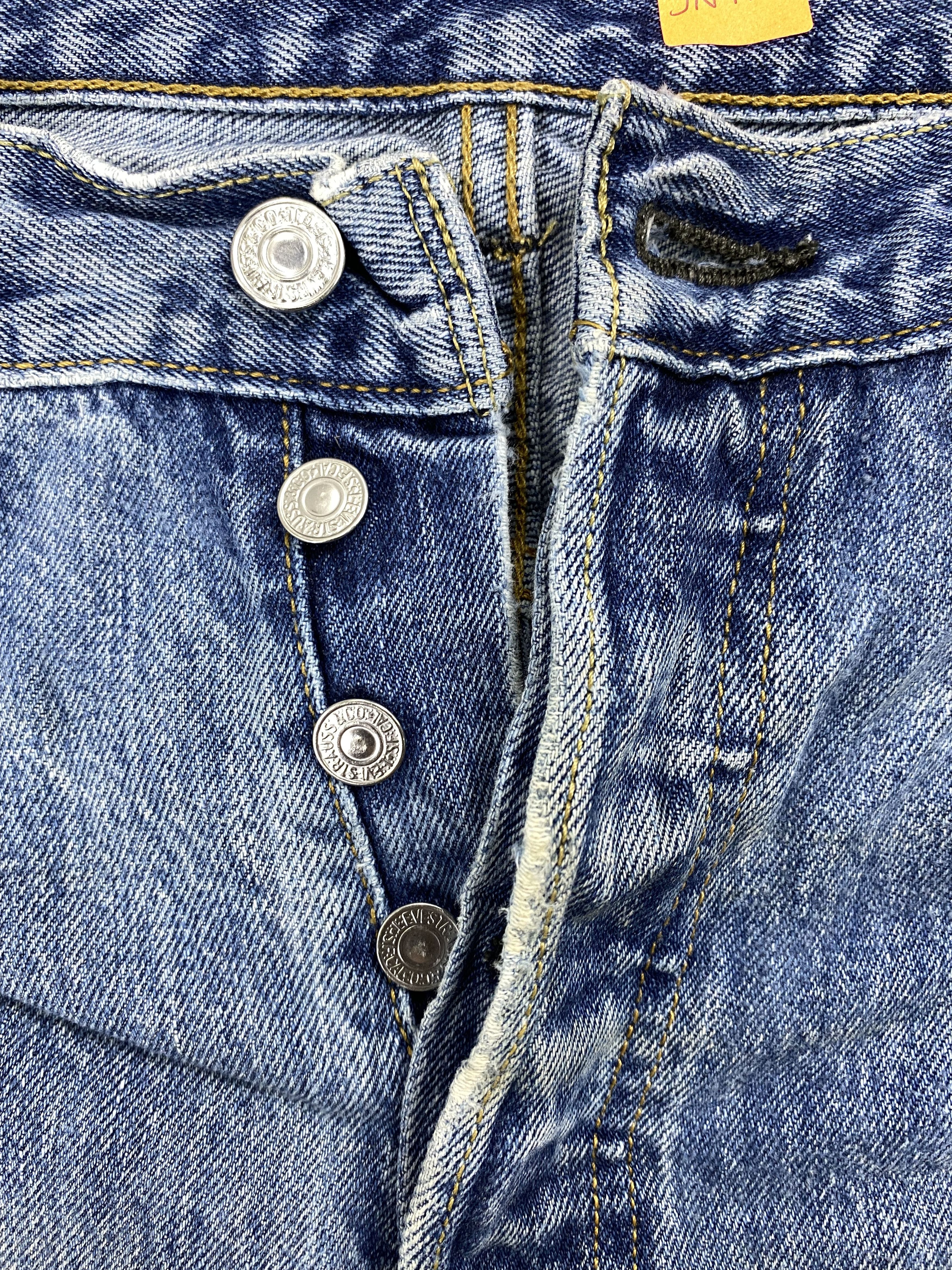Levi's Blue Vintage Levi's 501 Jeans 32x31 Denim -JN1179 Size US 32 / EU 48 - 6 Thumbnail