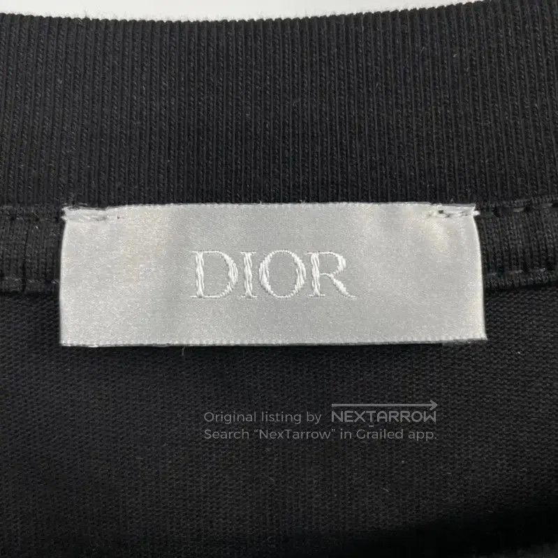 Dior Dior Black Cotton Summer T-Shirt . Size US XL / EU 56 / 4 - 4 Thumbnail