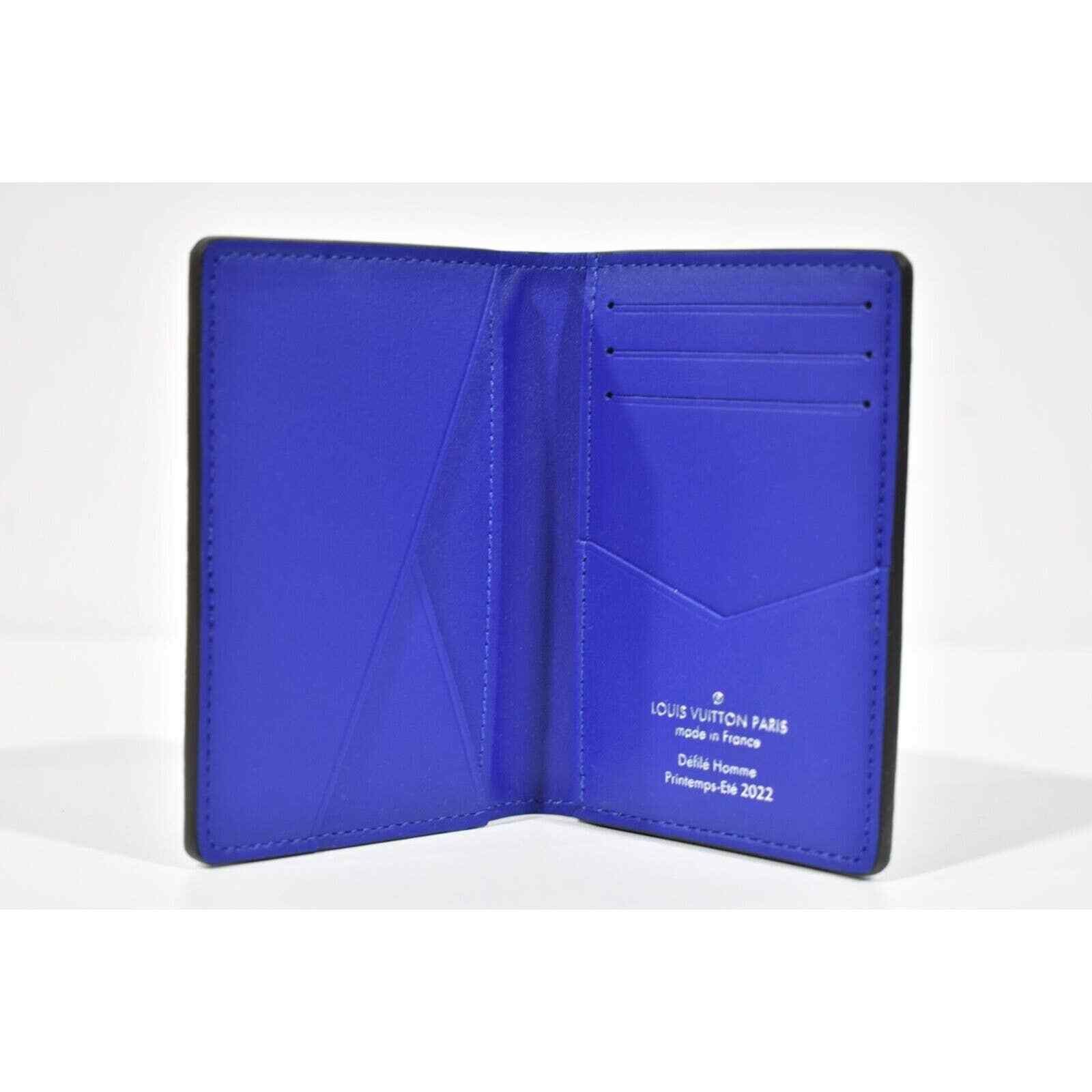 Louis Vuitton Louis Vuitton Pink Blue Ombre Pocket Organizer Wallet Size ONE SIZE - 10 Thumbnail