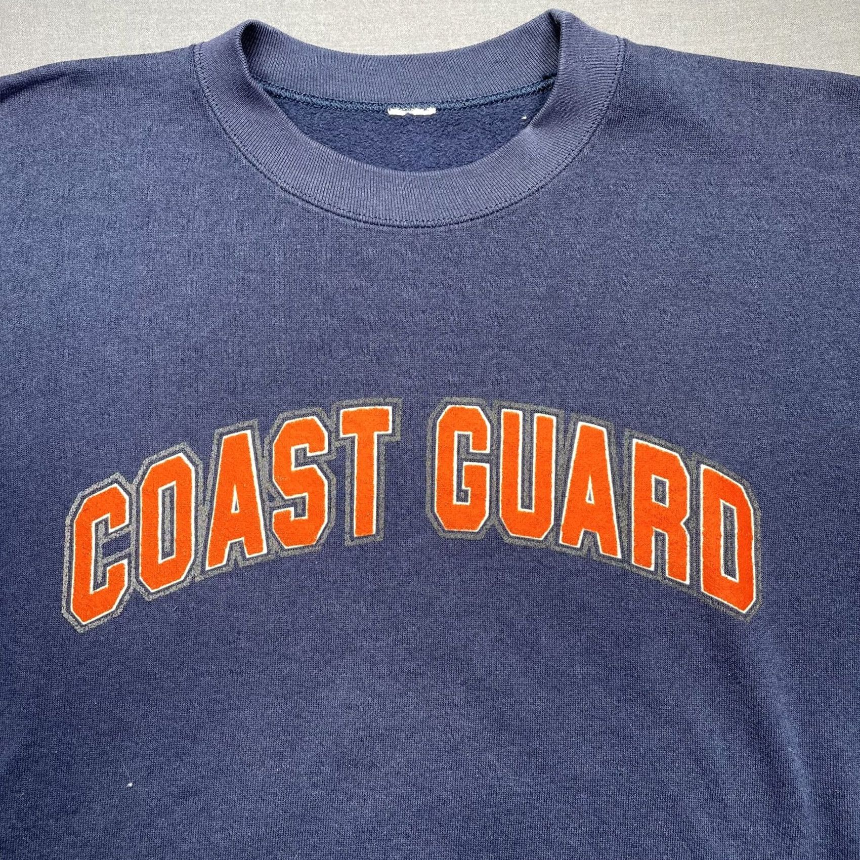 Vintage VINTAGE Coast Guard Sweatshirt Mens XL Blue Patriotic USA Flag Fleece Crewneck Size US XL / EU 56 / 4 - 2 Thumbnail