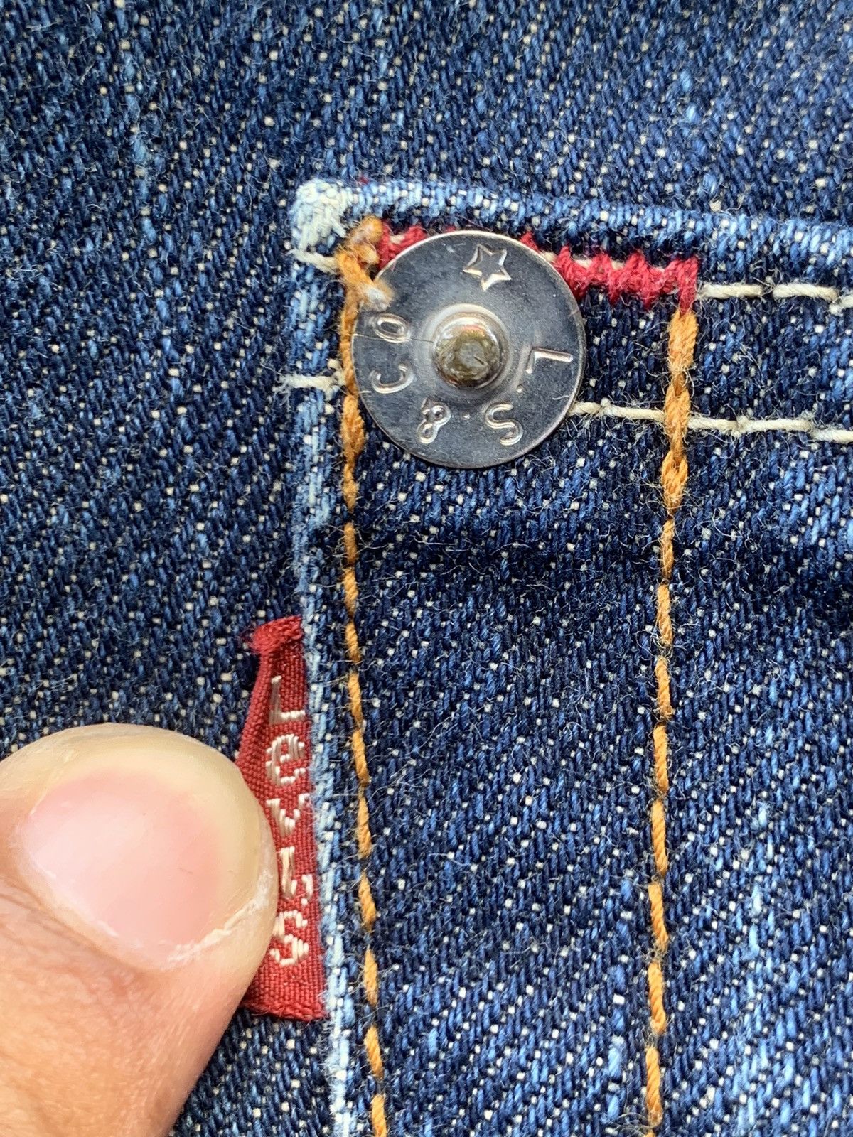 Levi's Hot 🔥 Flare Levi’s Lot 708 Distressed Jeans.. Size US 30 / EU 46 - 12 Thumbnail